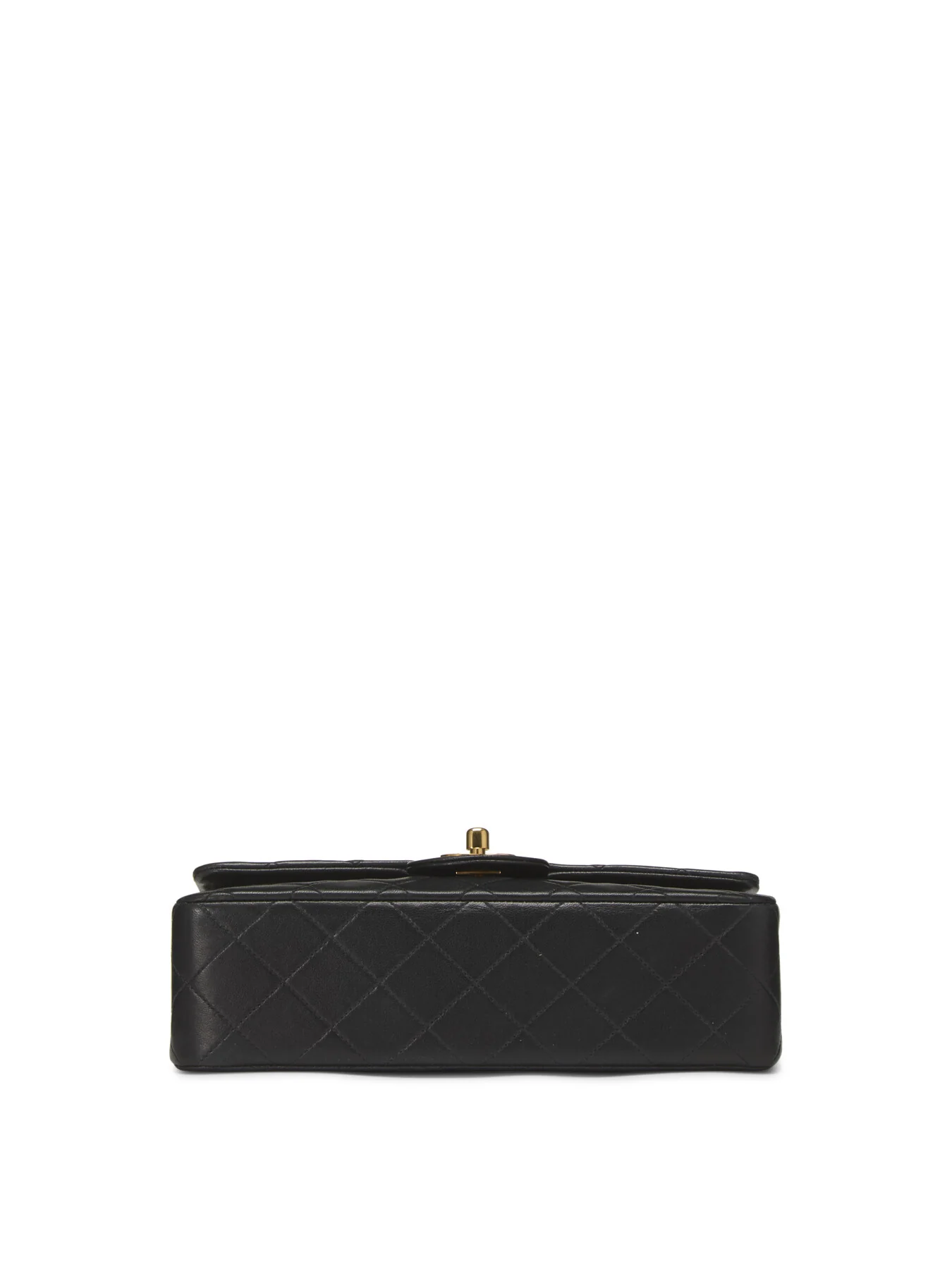 Vintage Chanel Black Lambskin Bag 2.55 9 - Image 6