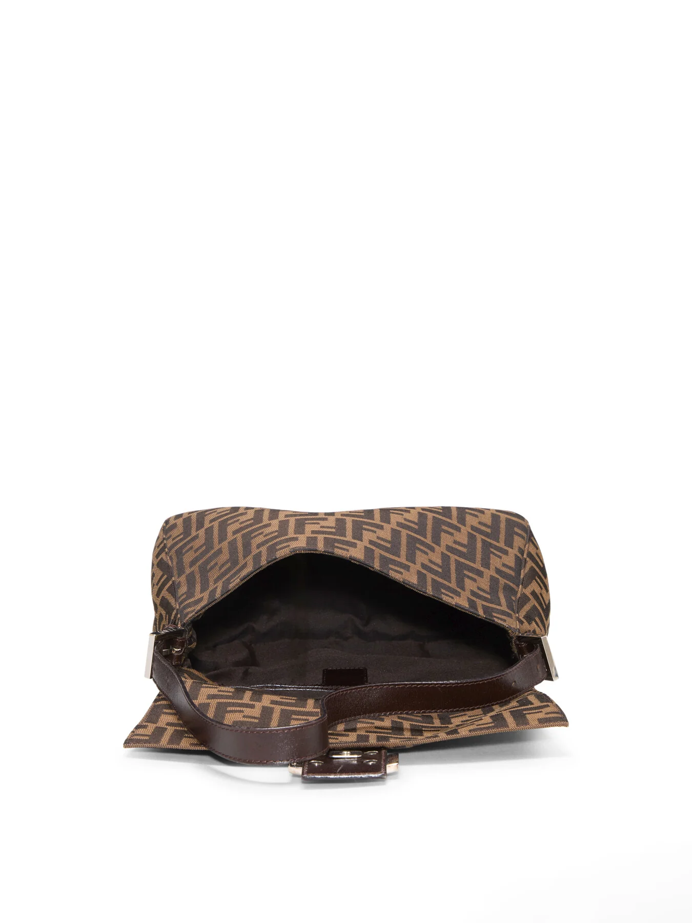 Vintage Fendi Brown Zucca Mamma Bag - Image 5