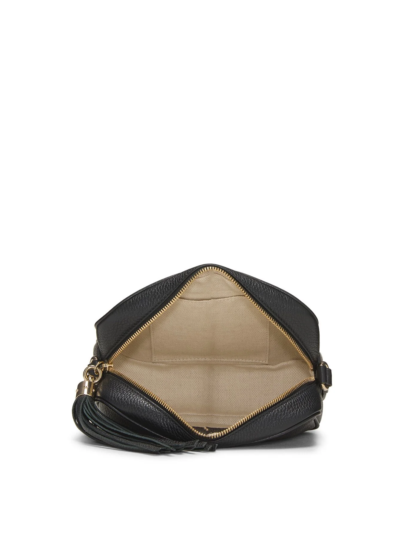 Vintage Gucci Black Leather Soho Disco Crossbody Bag - Image 3