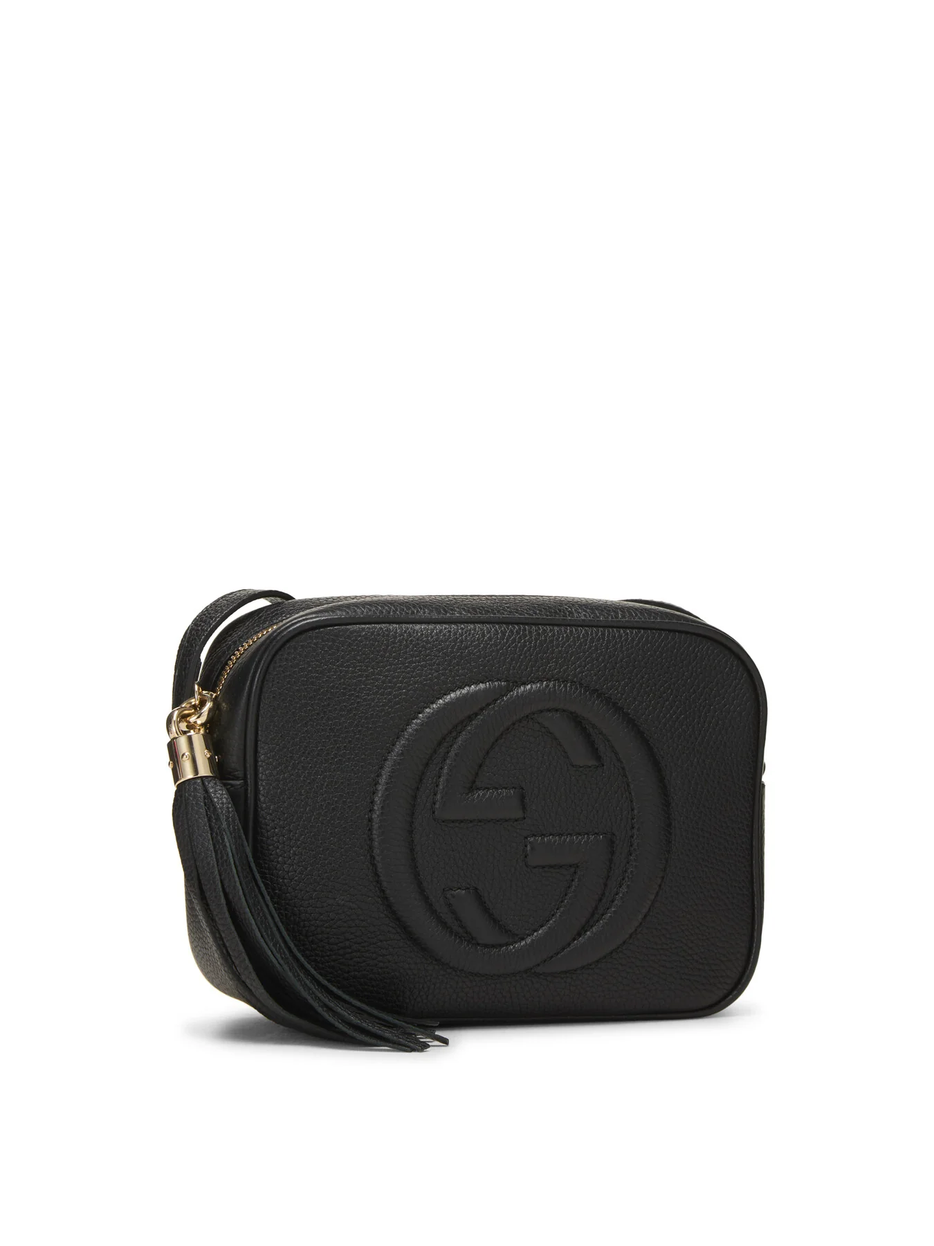 Vintage Gucci Black Leather Soho Disco Crossbody Bag - Image 4