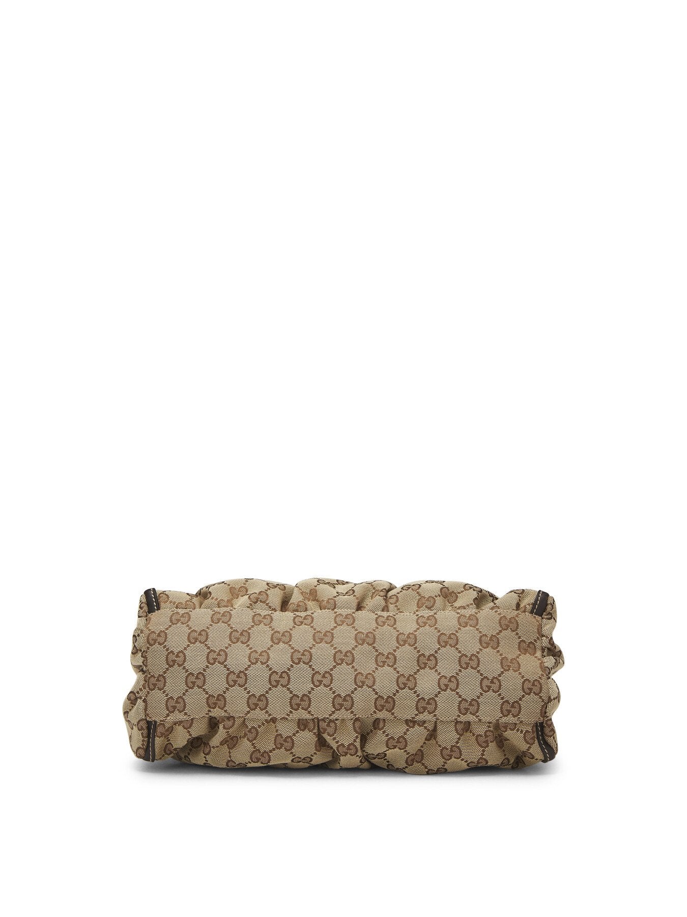 Vintage Gucci Brown Canvas D Ring Abbey Small Shoulder Bag - Image 6