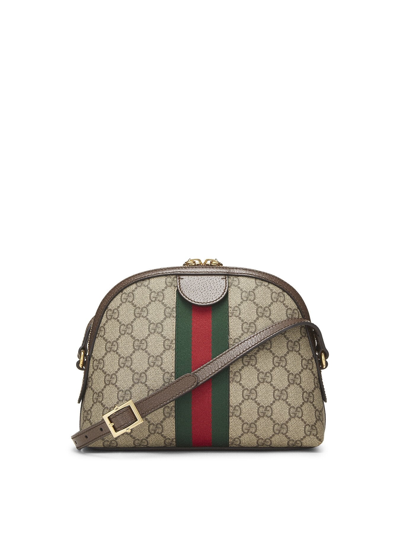 Vintage Gucci Brown GG Ophidia Dome Small Shoulder Bag - Image 2