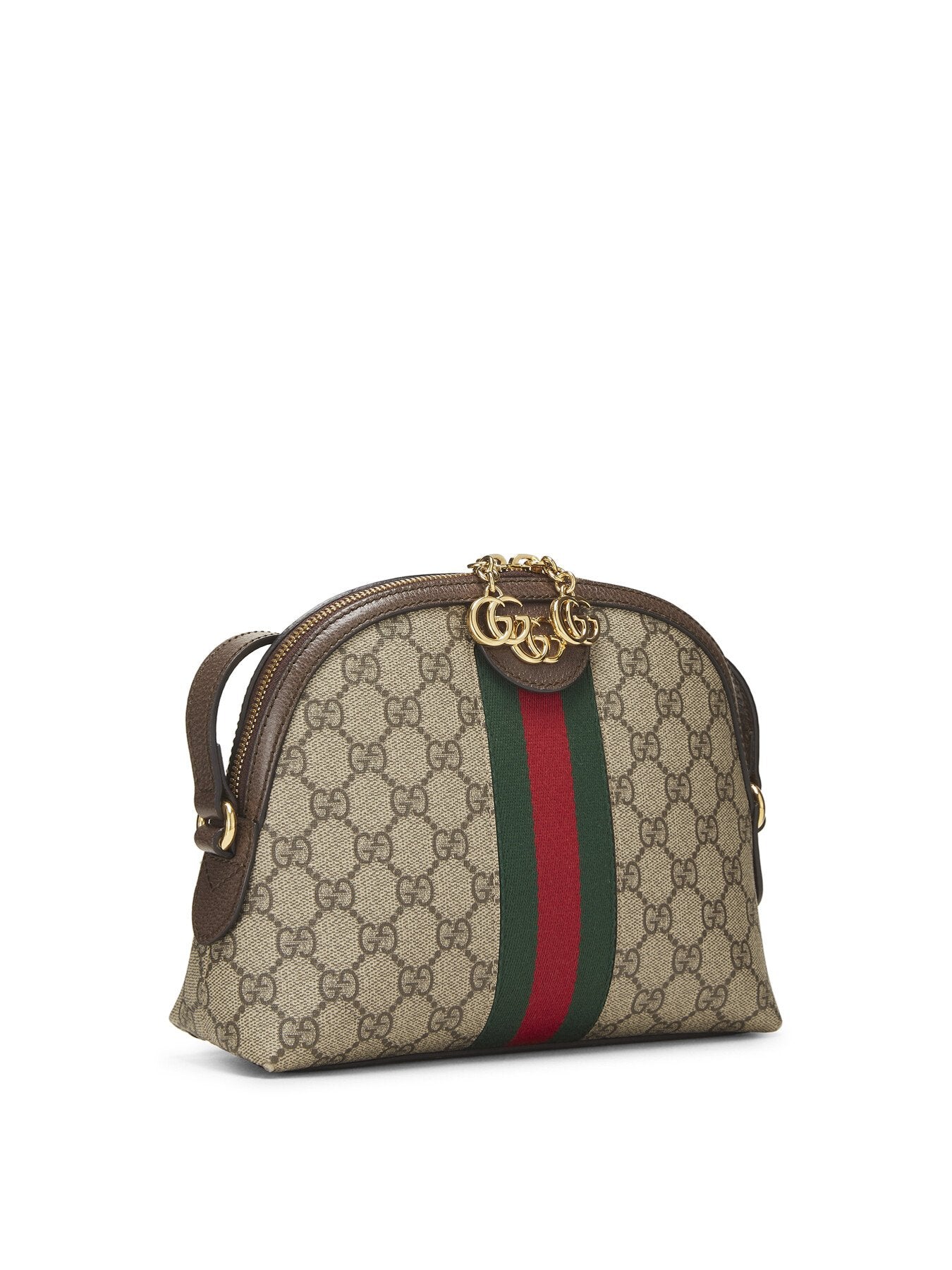 Vintage Gucci Brown GG Ophidia Dome Small Shoulder Bag - Image 3