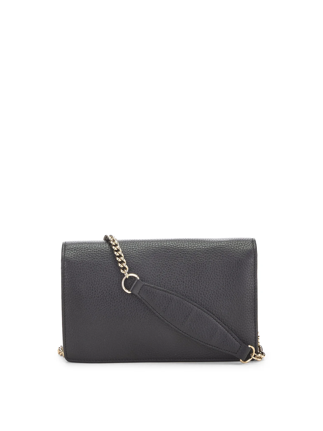 Vintage Gucci Leather Soho Wallet On Chain - Image 4