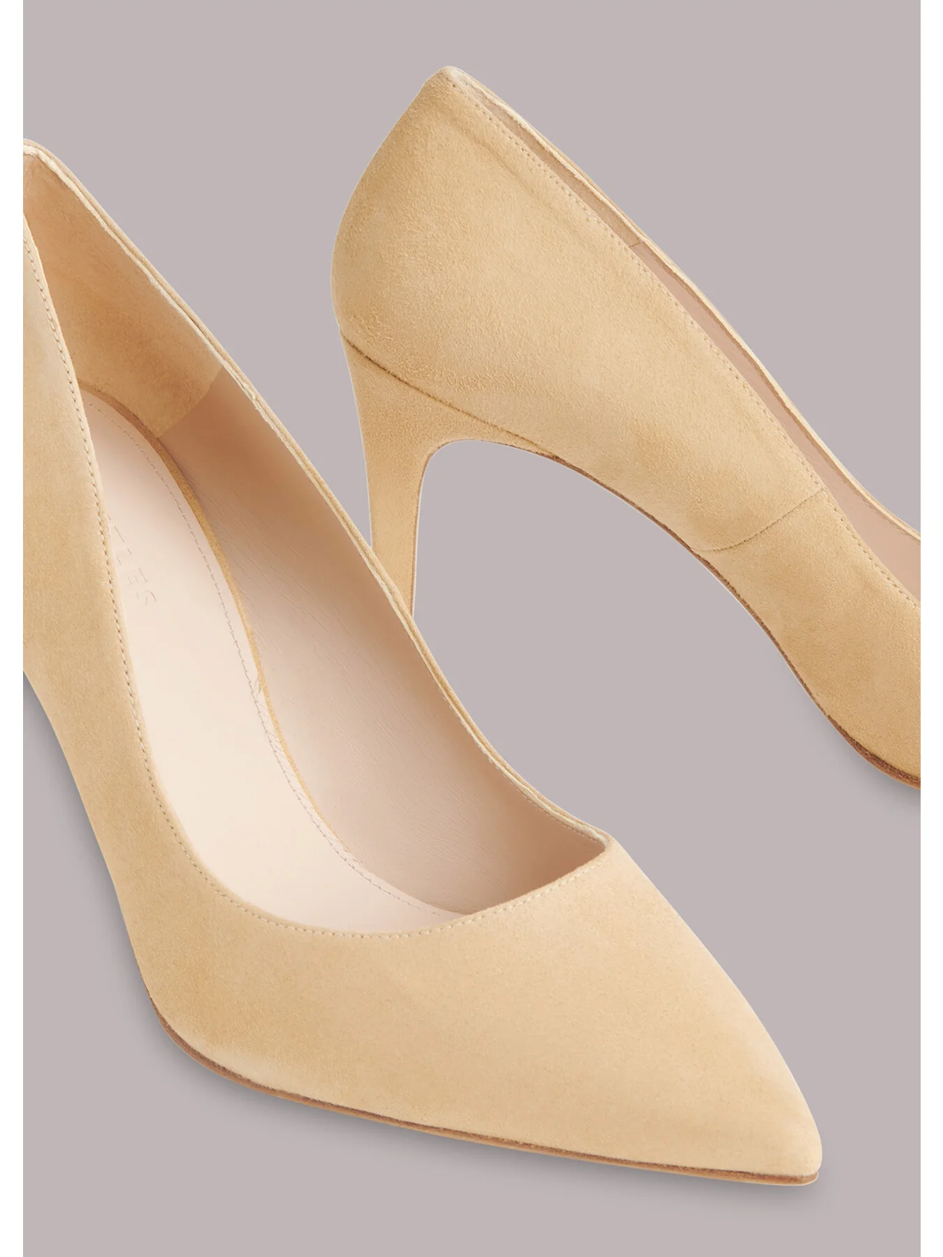 Corie Suede Heeled Pump - Image 3