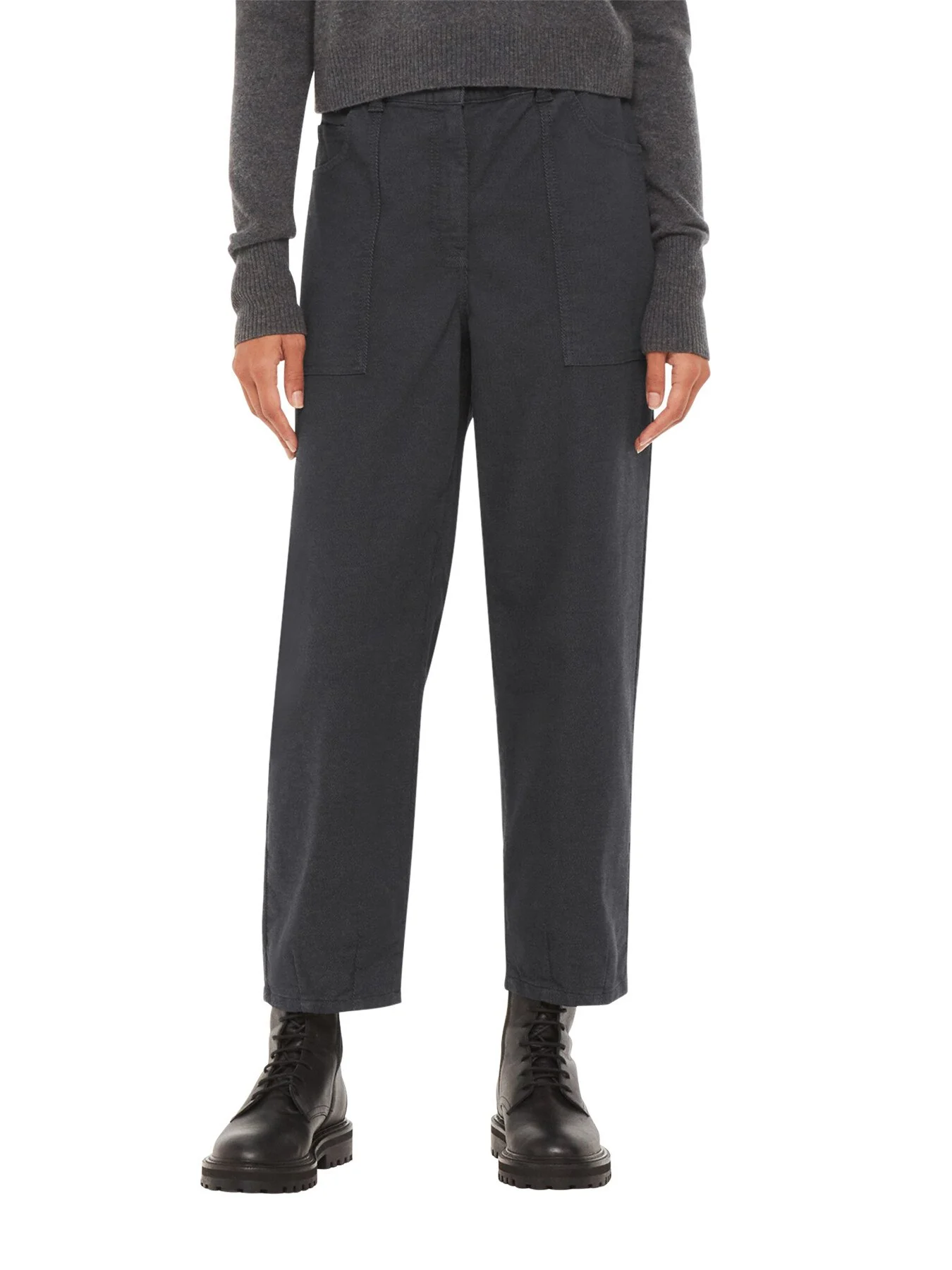 Black Tessa Casual Trouser - Image 2