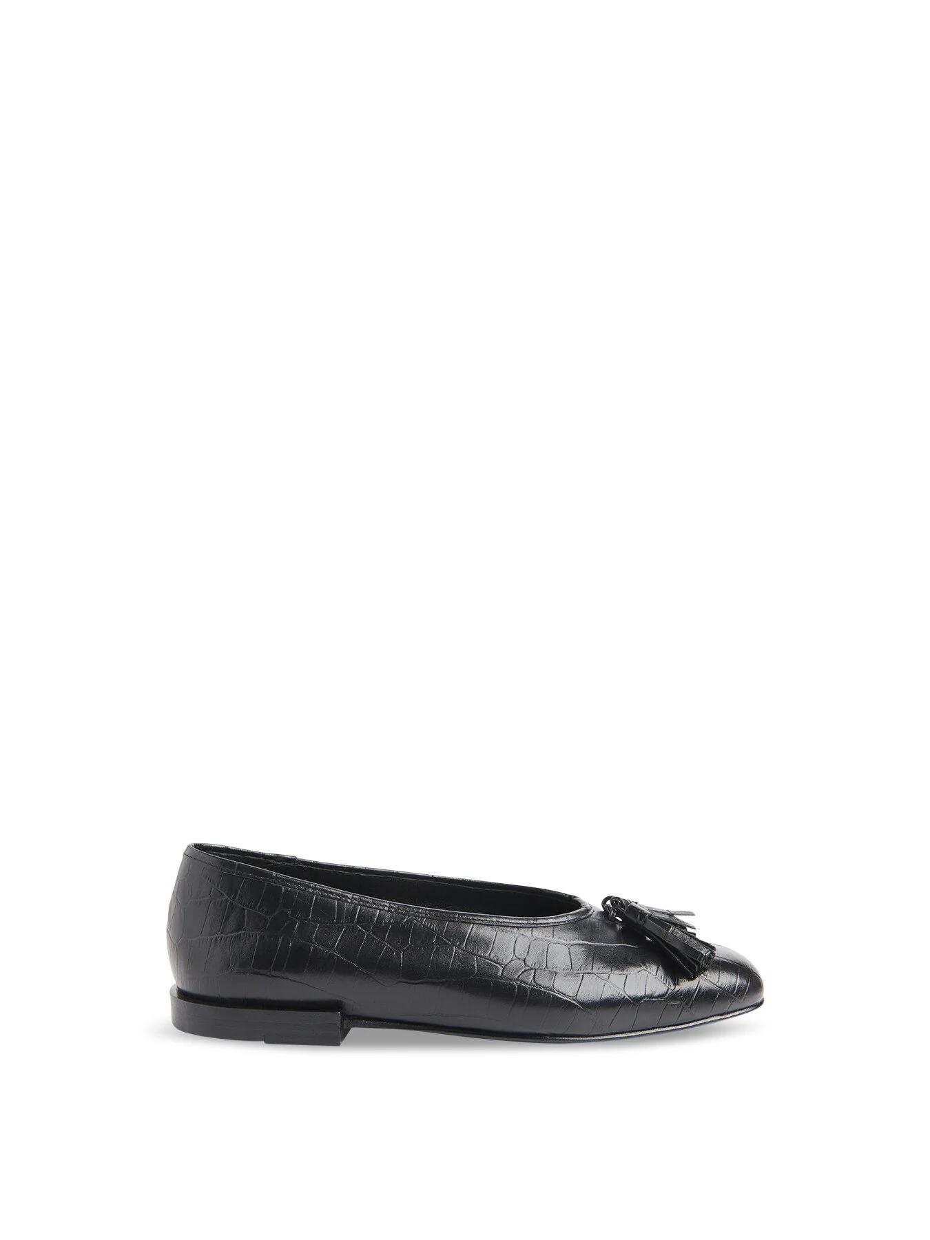 Cilou Tassel Croc Ballet Pump