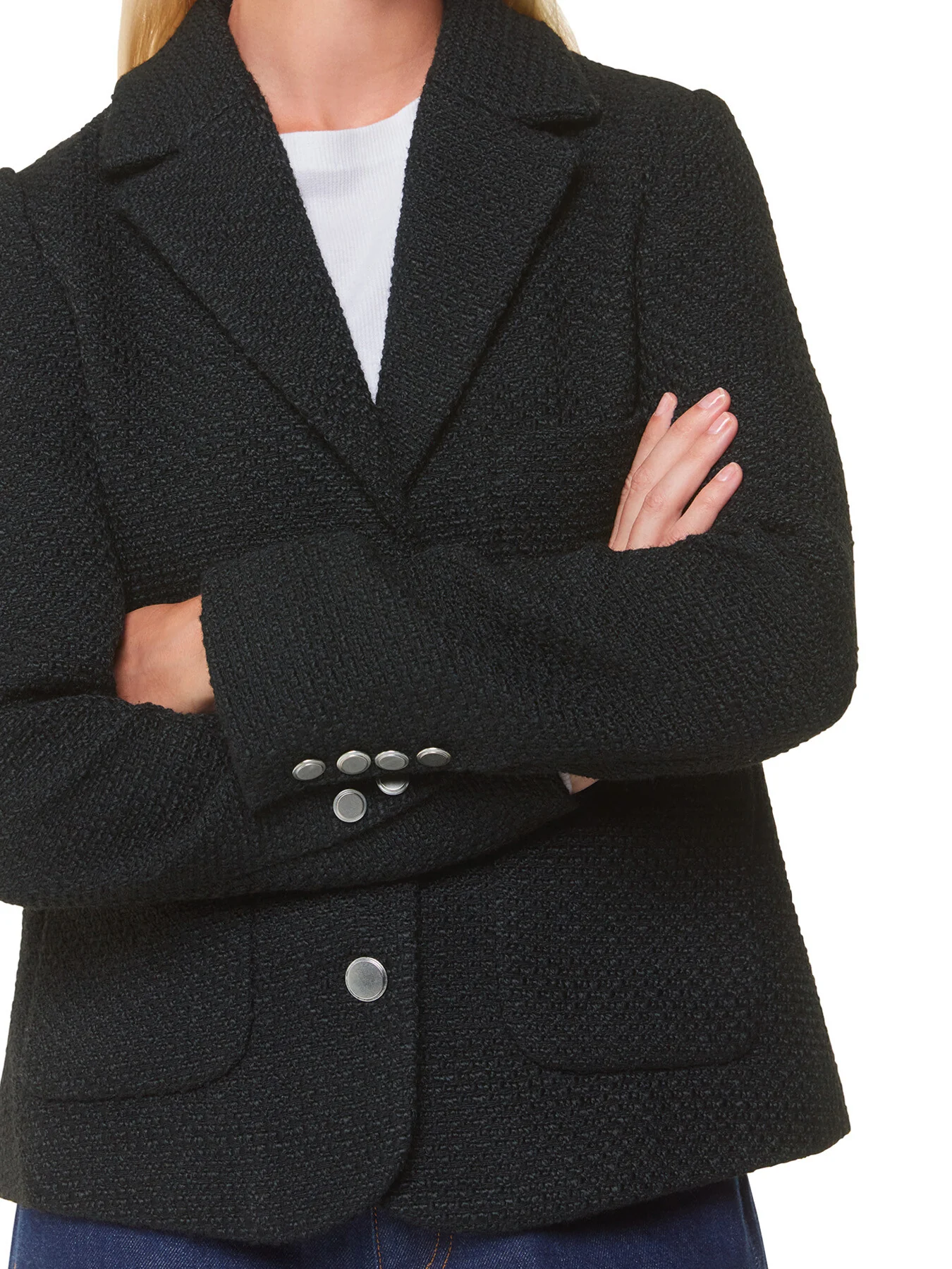 Classic Textured Jacket - Image 4