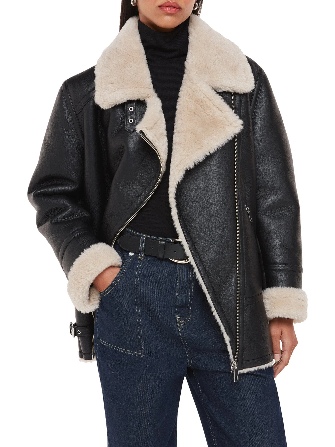 Faux Fur Aviator - Image 2