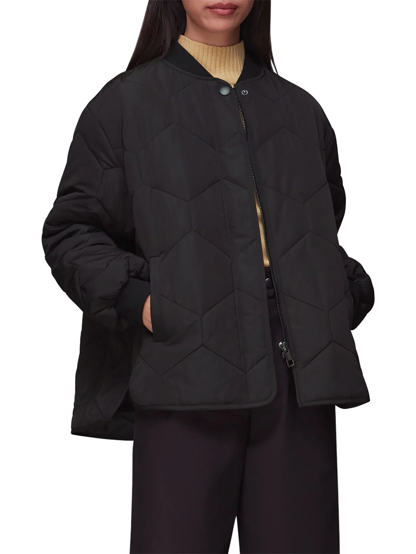 Ida Short Quilted Coat - Image 2
