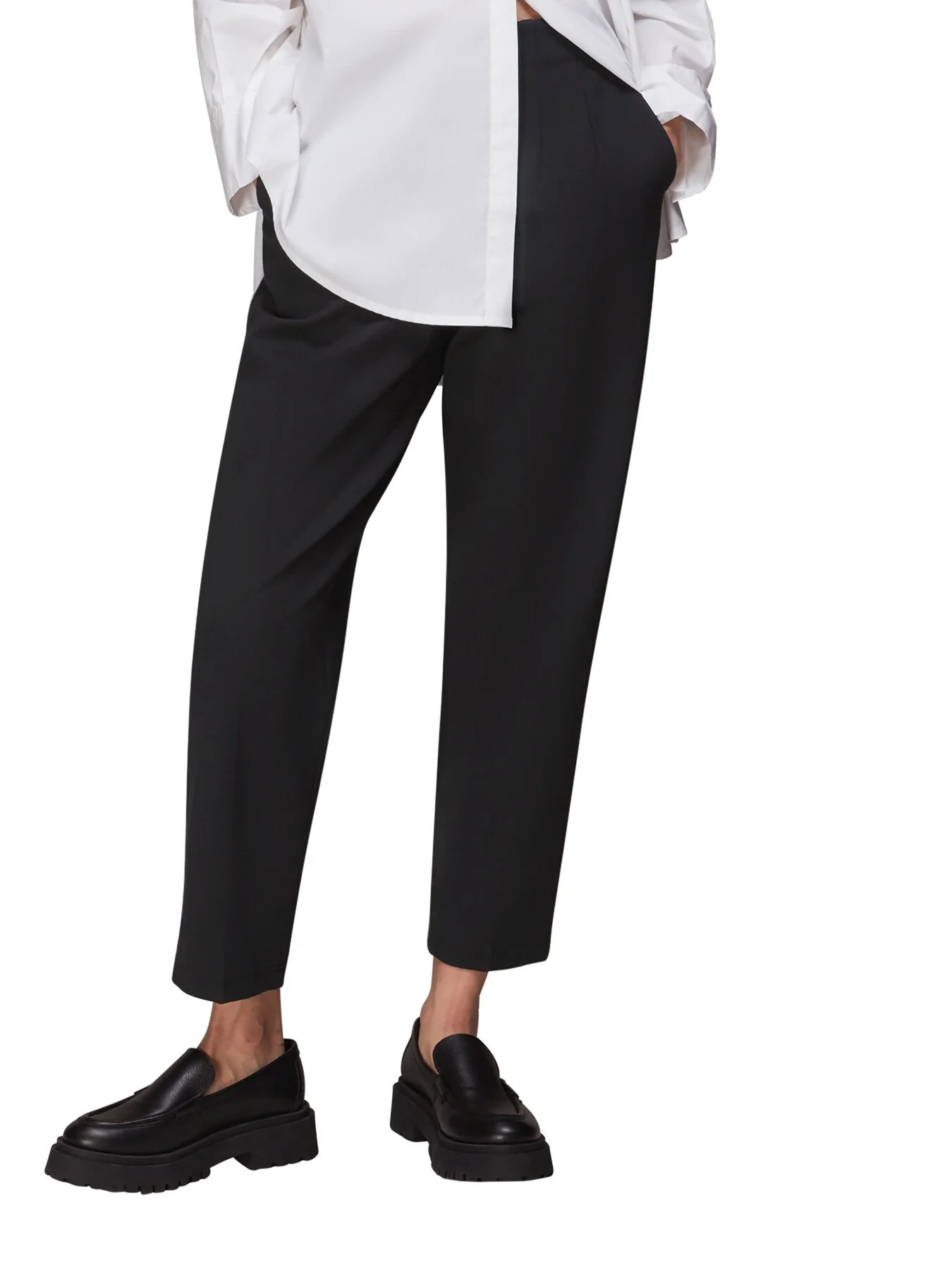 Lila Ponte Trouser - Image 4