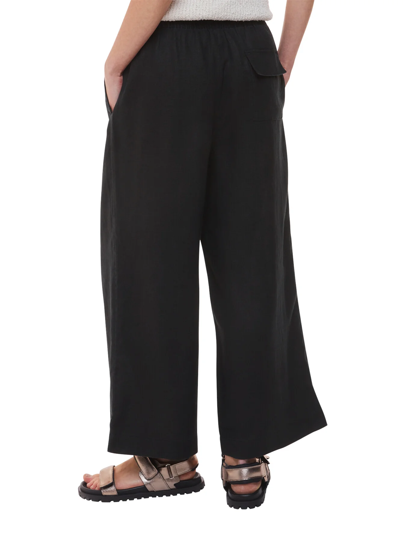 Linen Pocket Trouser - Image 3