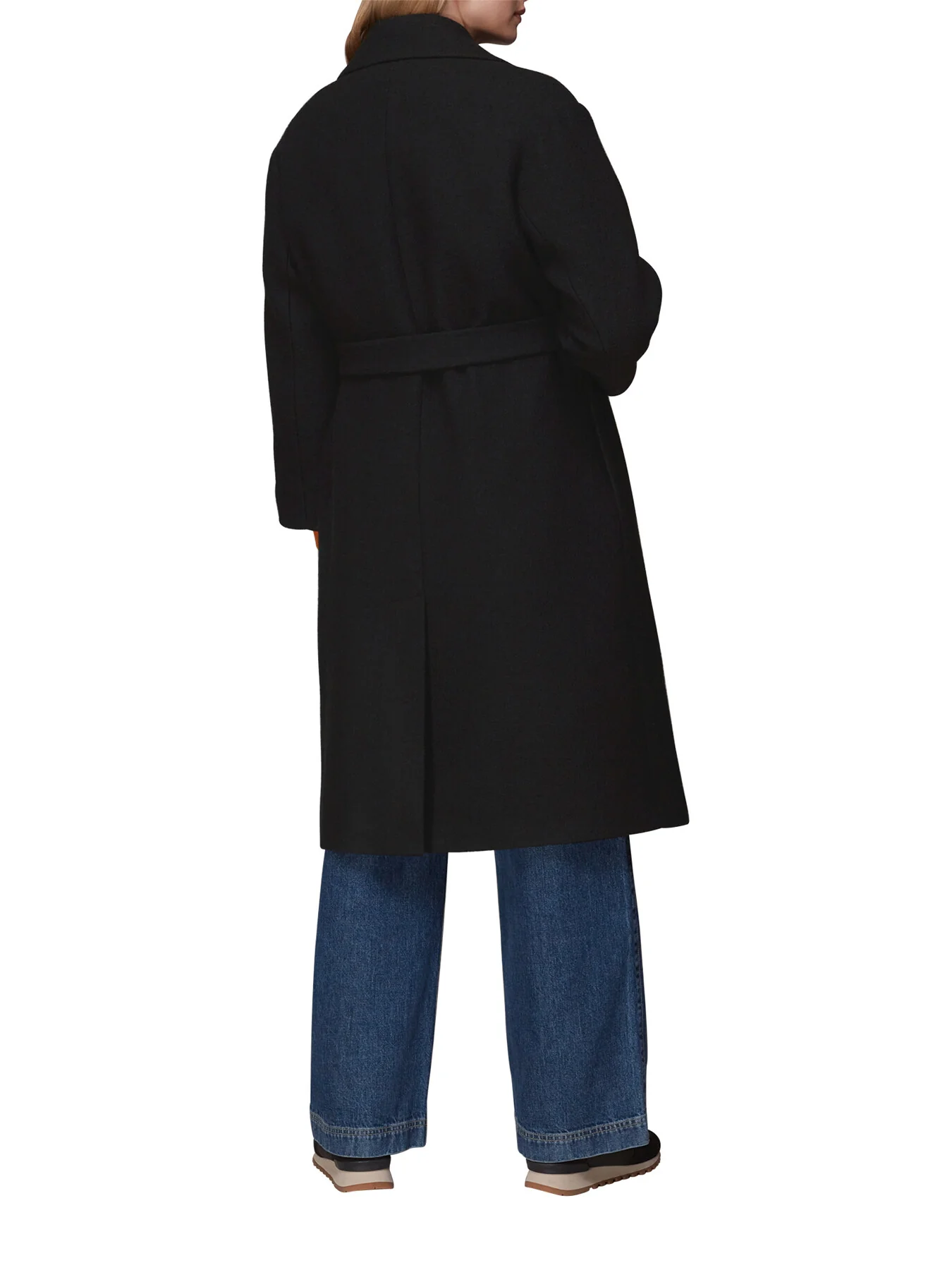 Lorna Wrap Wool Coat - Image 3