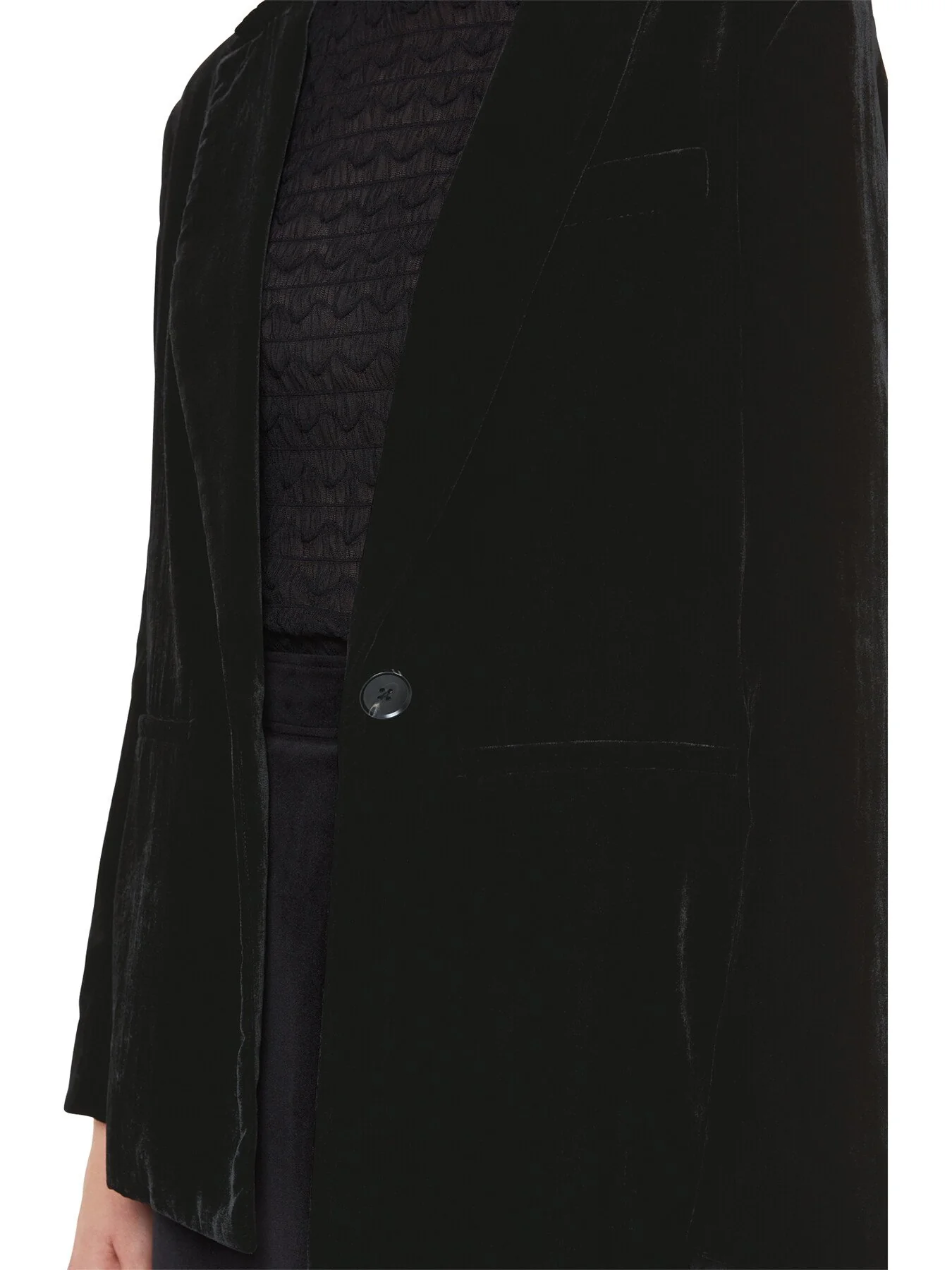 Olivia Velvet Blazer - Image 4