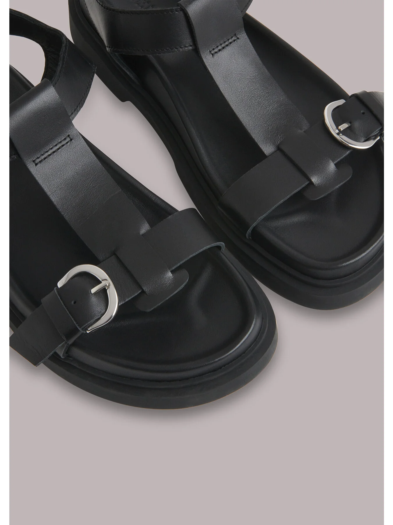 Porto Double Buckle Sandal - Image 3