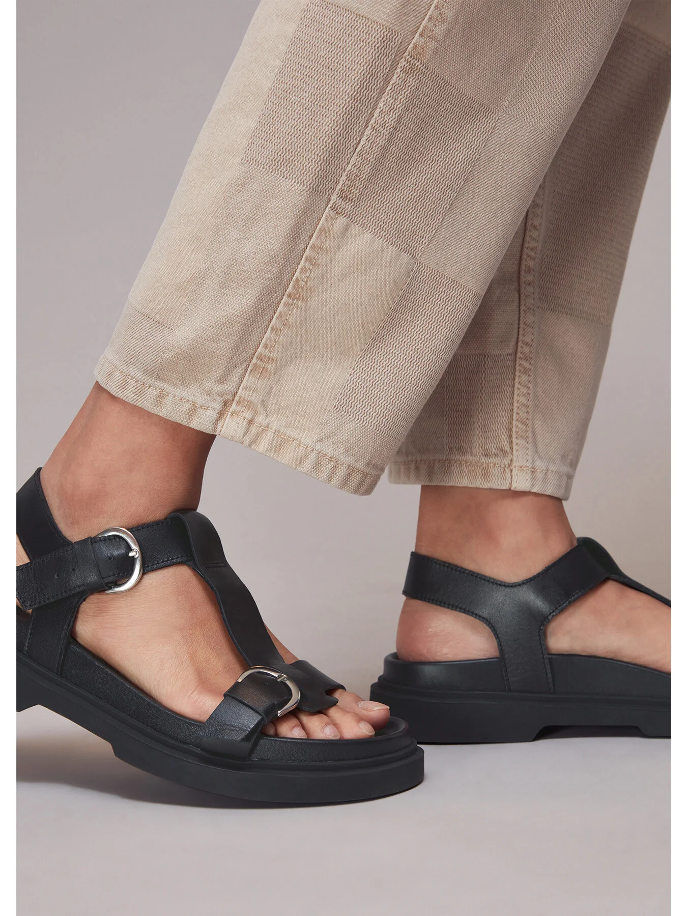 Porto Double Buckle Sandal - Image 5