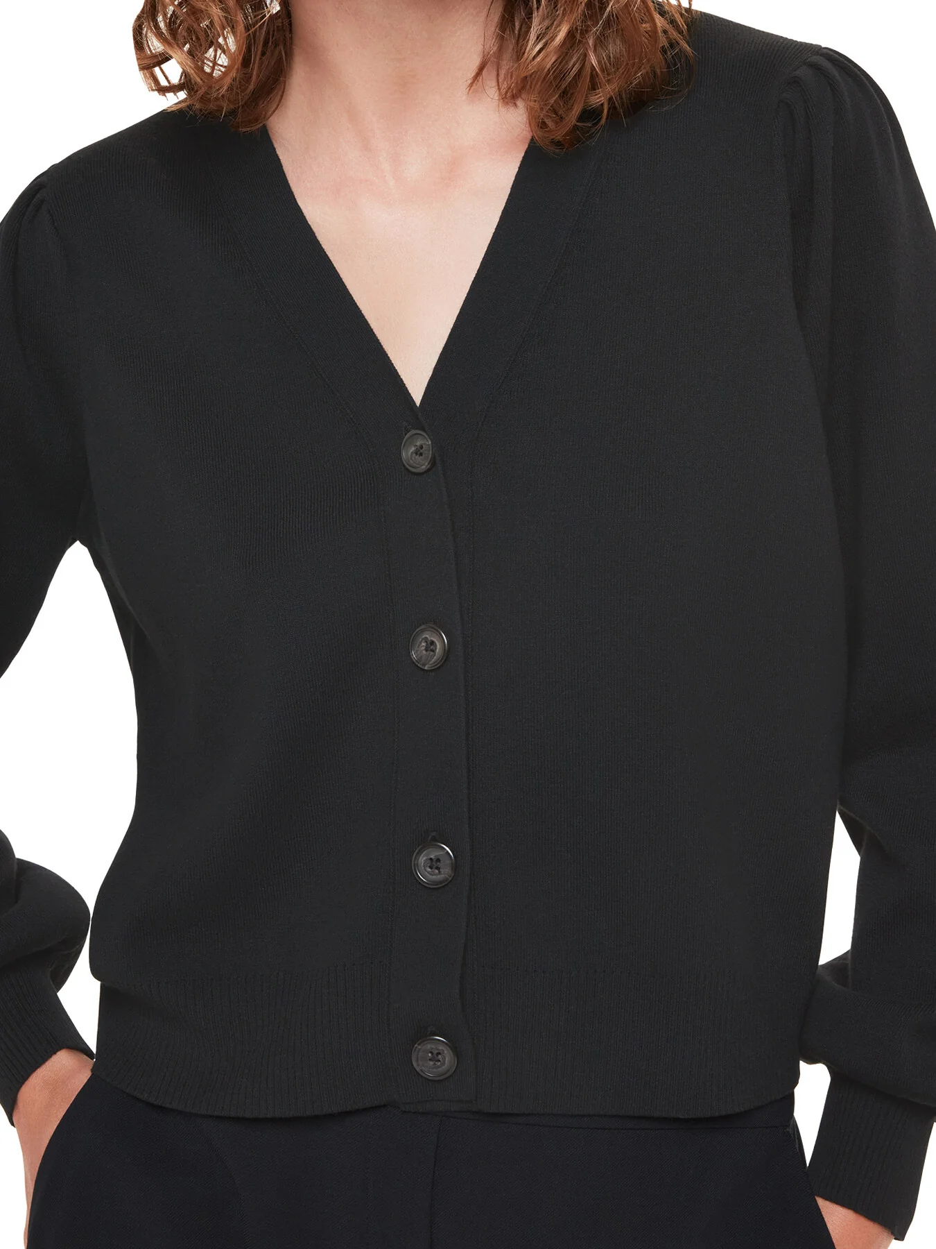 Puff Sleeve Cardigan - Image 4