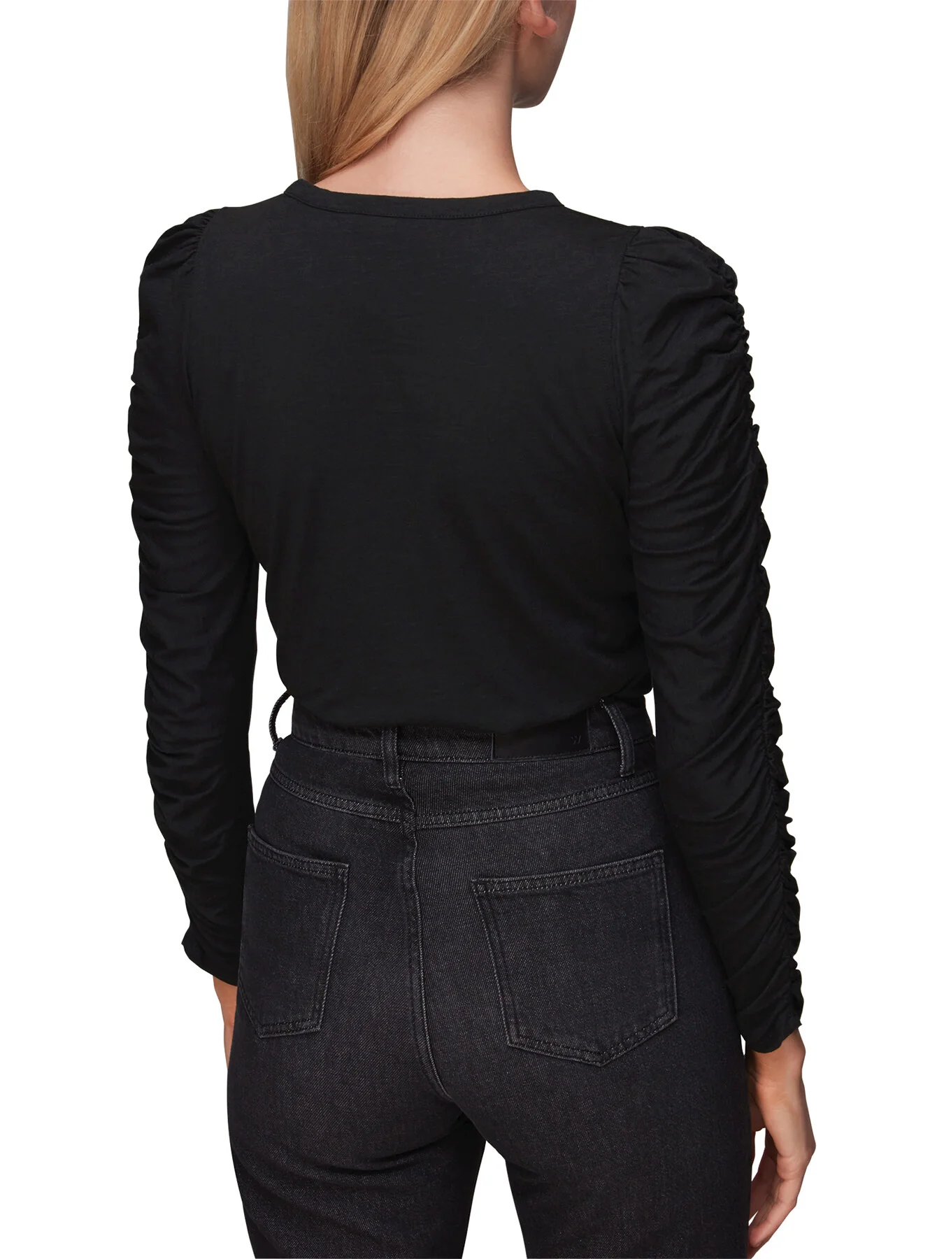 Ruched Sleeve Top - Image 3