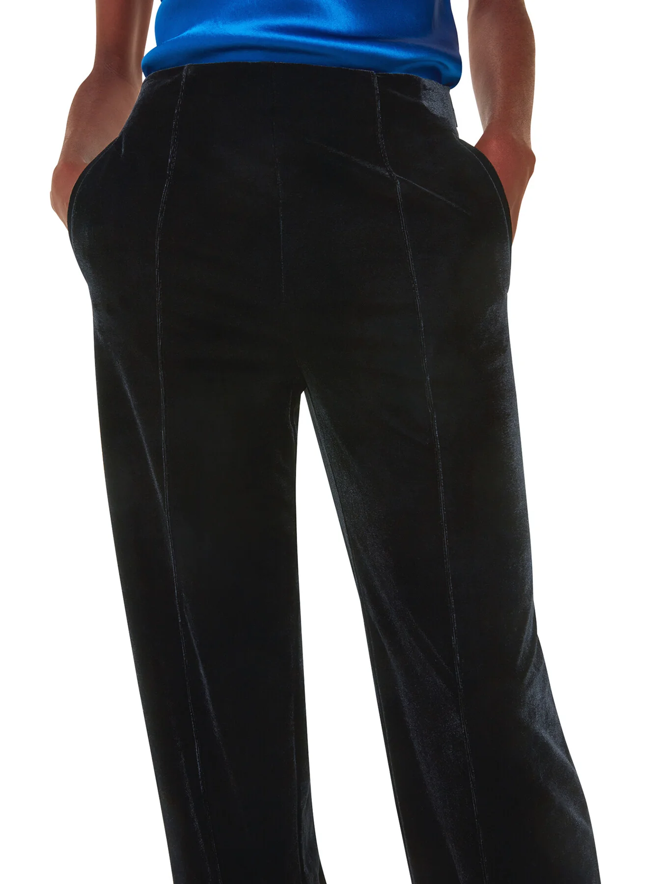 Velvet Full Length Trouser - Image 4