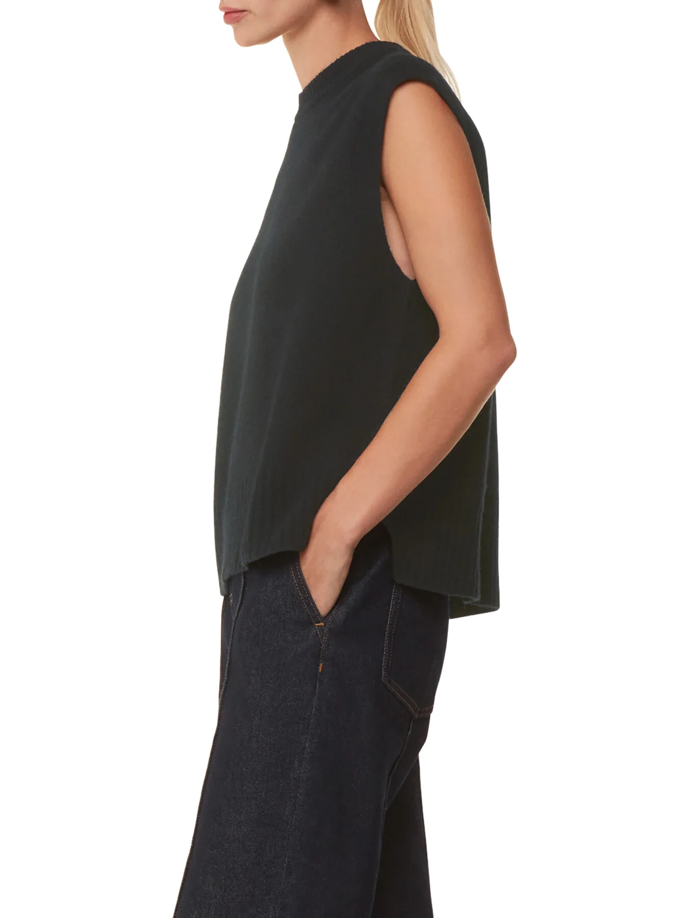 Wool Sleeveless Tank - Image 2