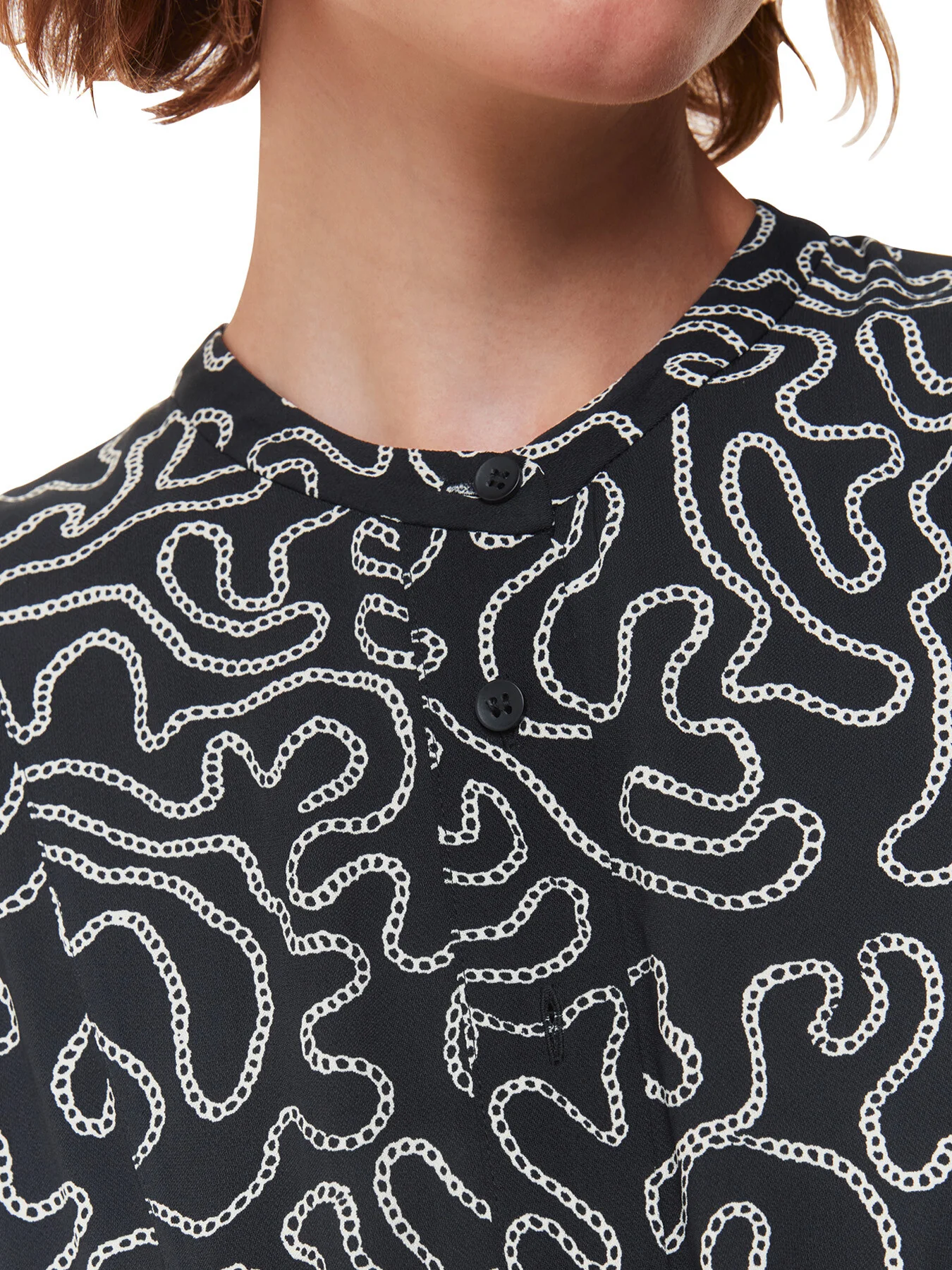 Chain Print Flippy Dress - Image 3