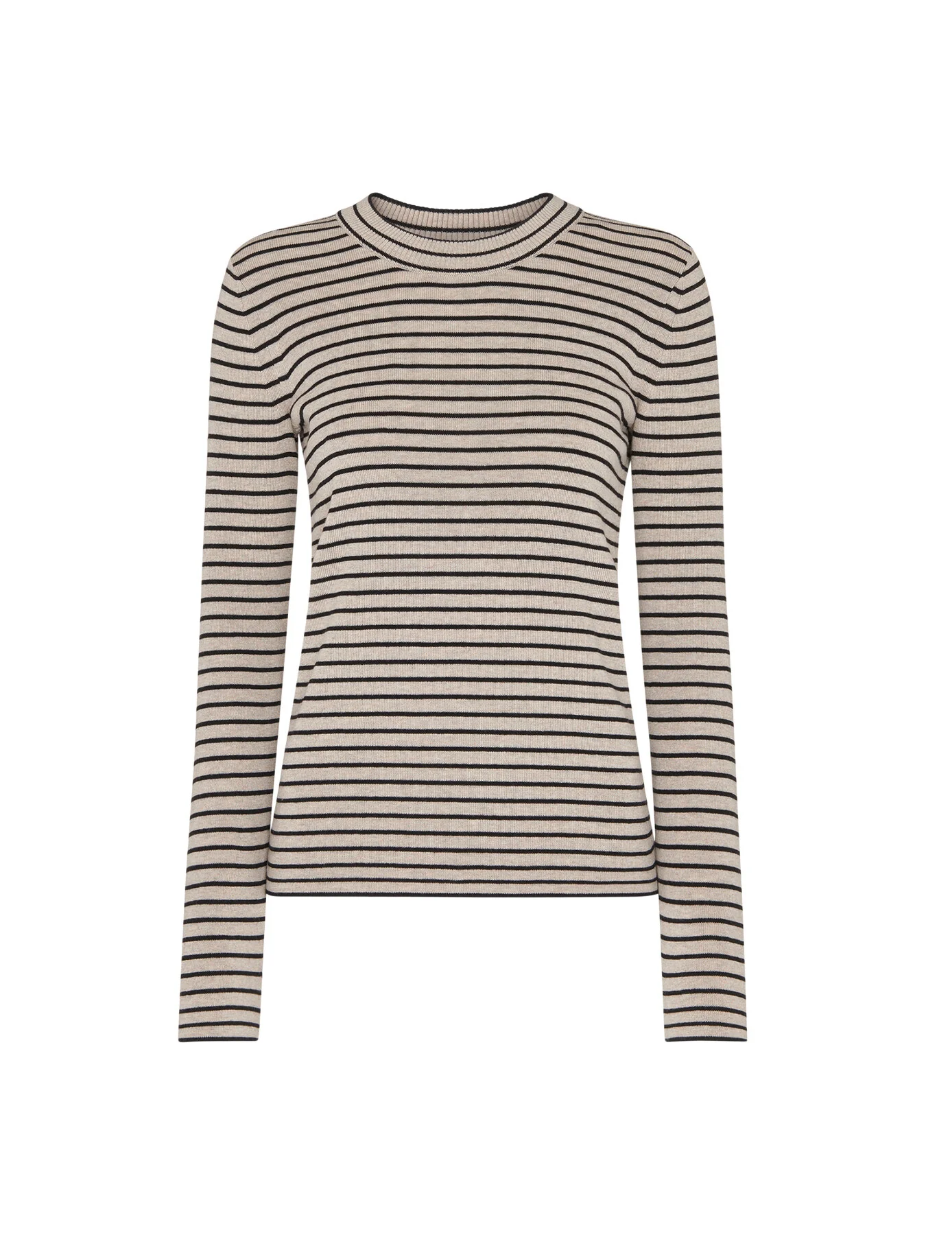 Fine Crew Stripe Knit