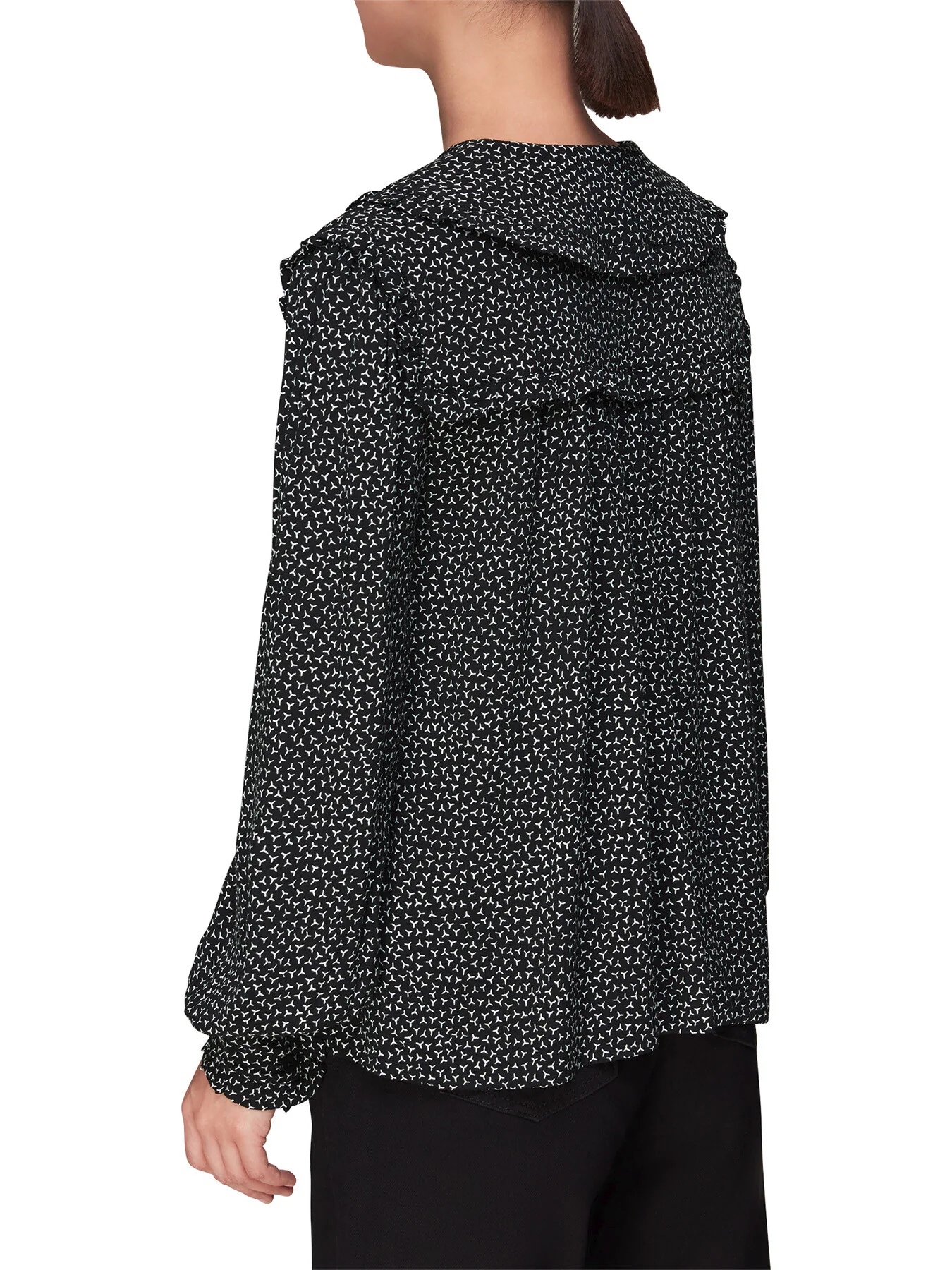 Scattered Y Saskia Collar Top - Image 3