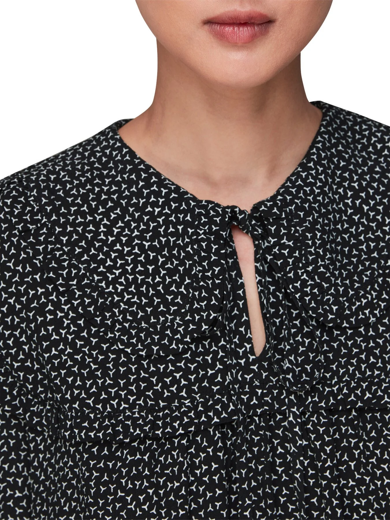 Scattered Y Saskia Collar Top - Image 4
