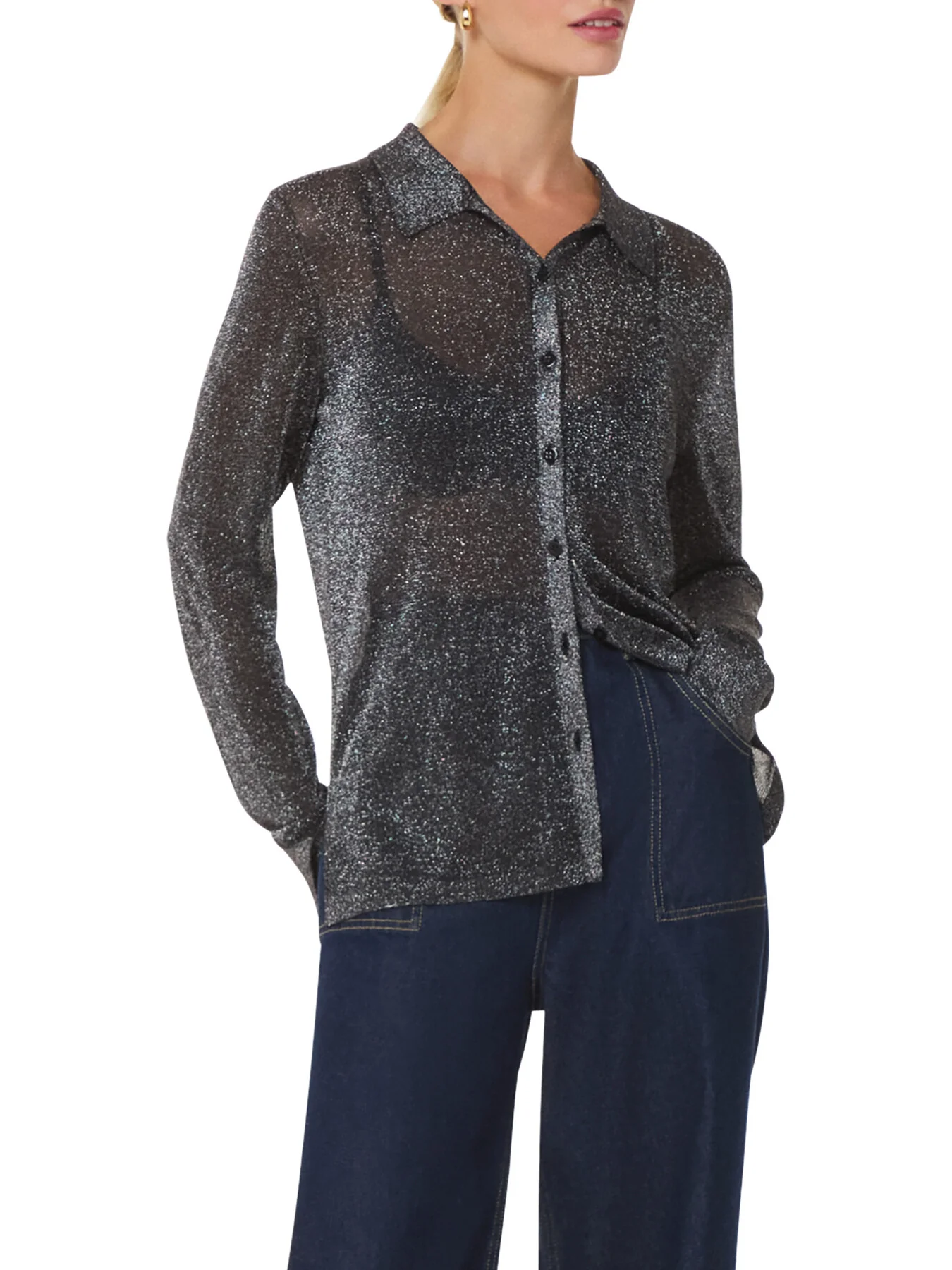 Sparkle Knit Shirt - Image 2