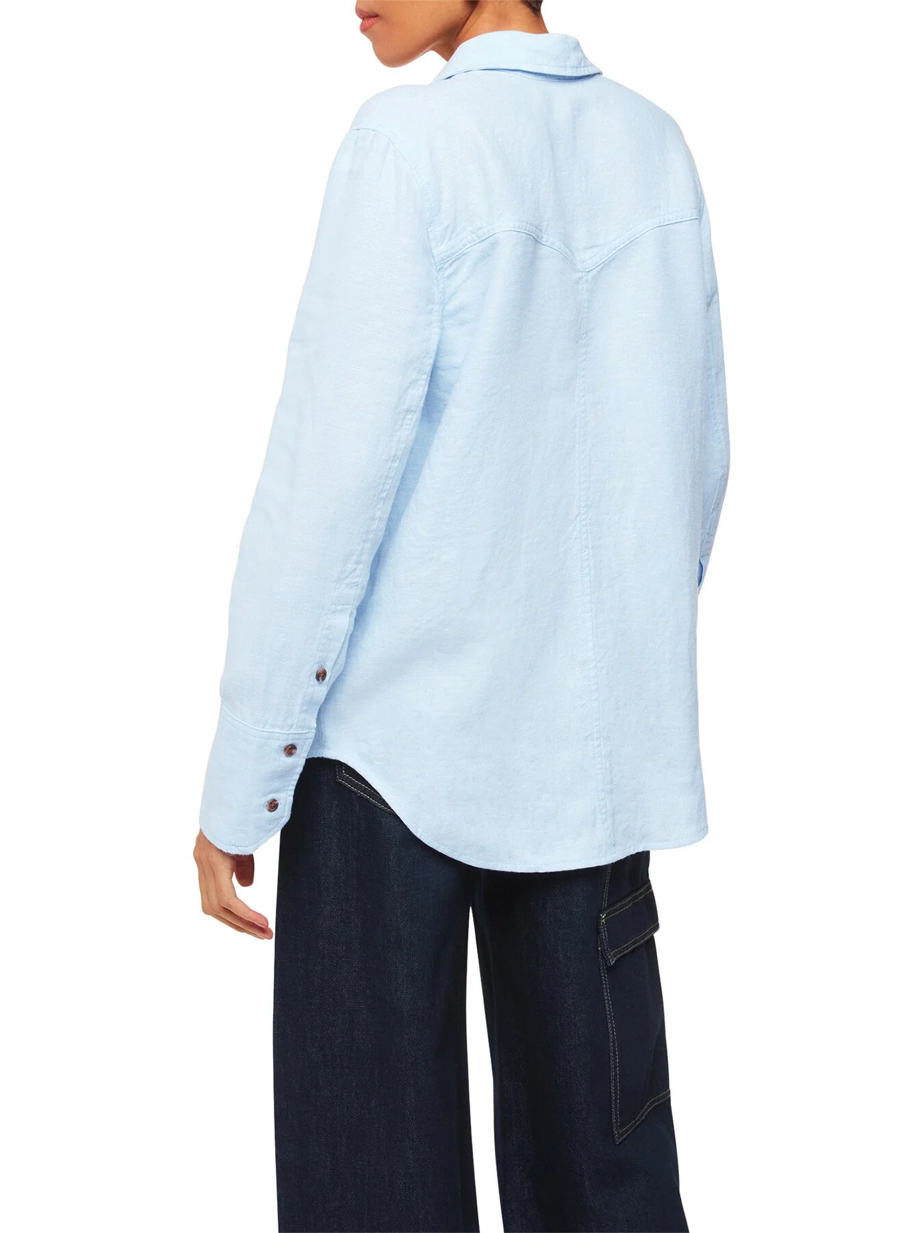 Linen Relaxed Fit Shirt - Image 3