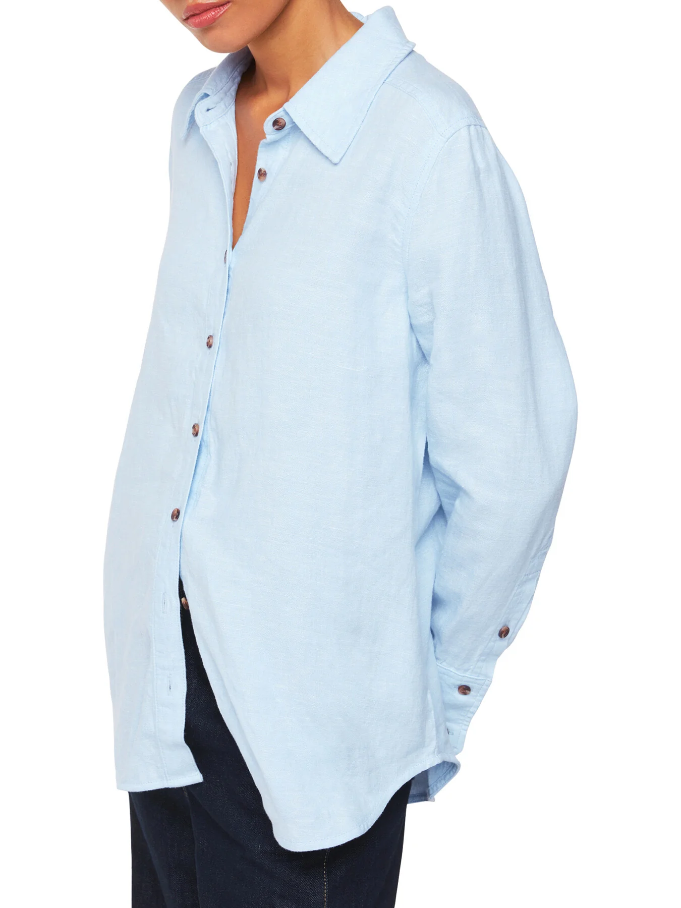 Linen Relaxed Fit Shirt - Image 4