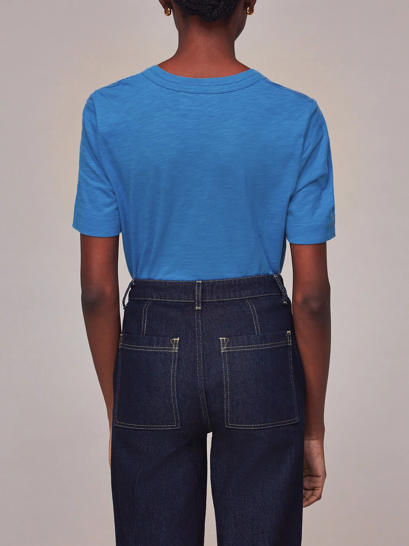 Rosa Double Trim T-Shirt - Image 3