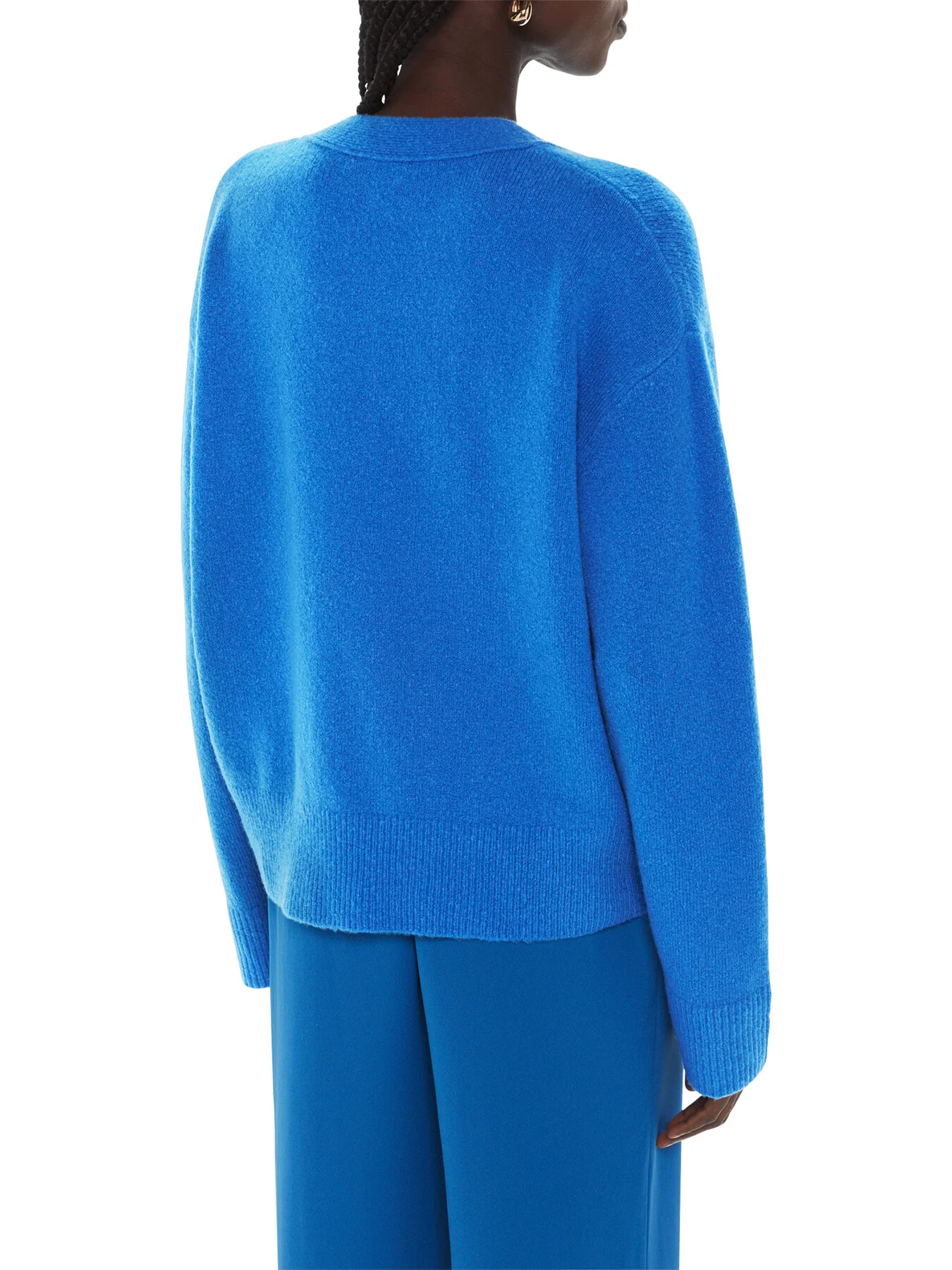 Textured Wool Mix Cardigan - Image 3