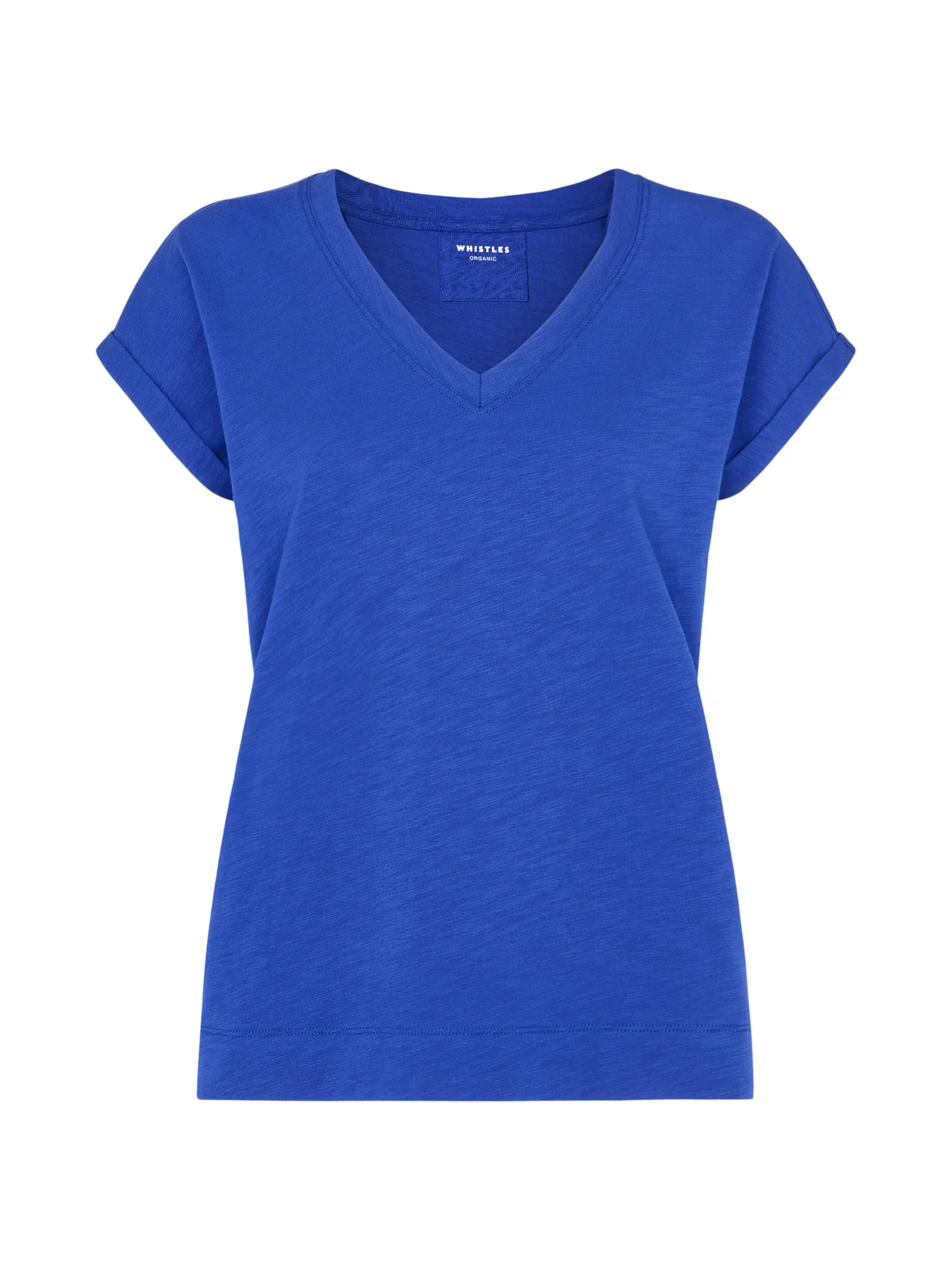 Willa V-Neck Cap Sleeve Tee