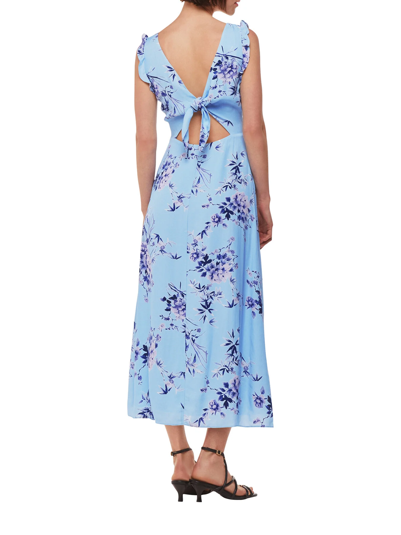 Bamboo Blossom Ruffle Dress - Image 3