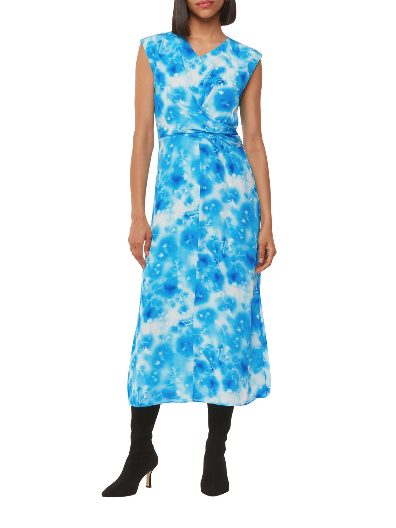 Sprayed Flowers Daina Dress - Image 2