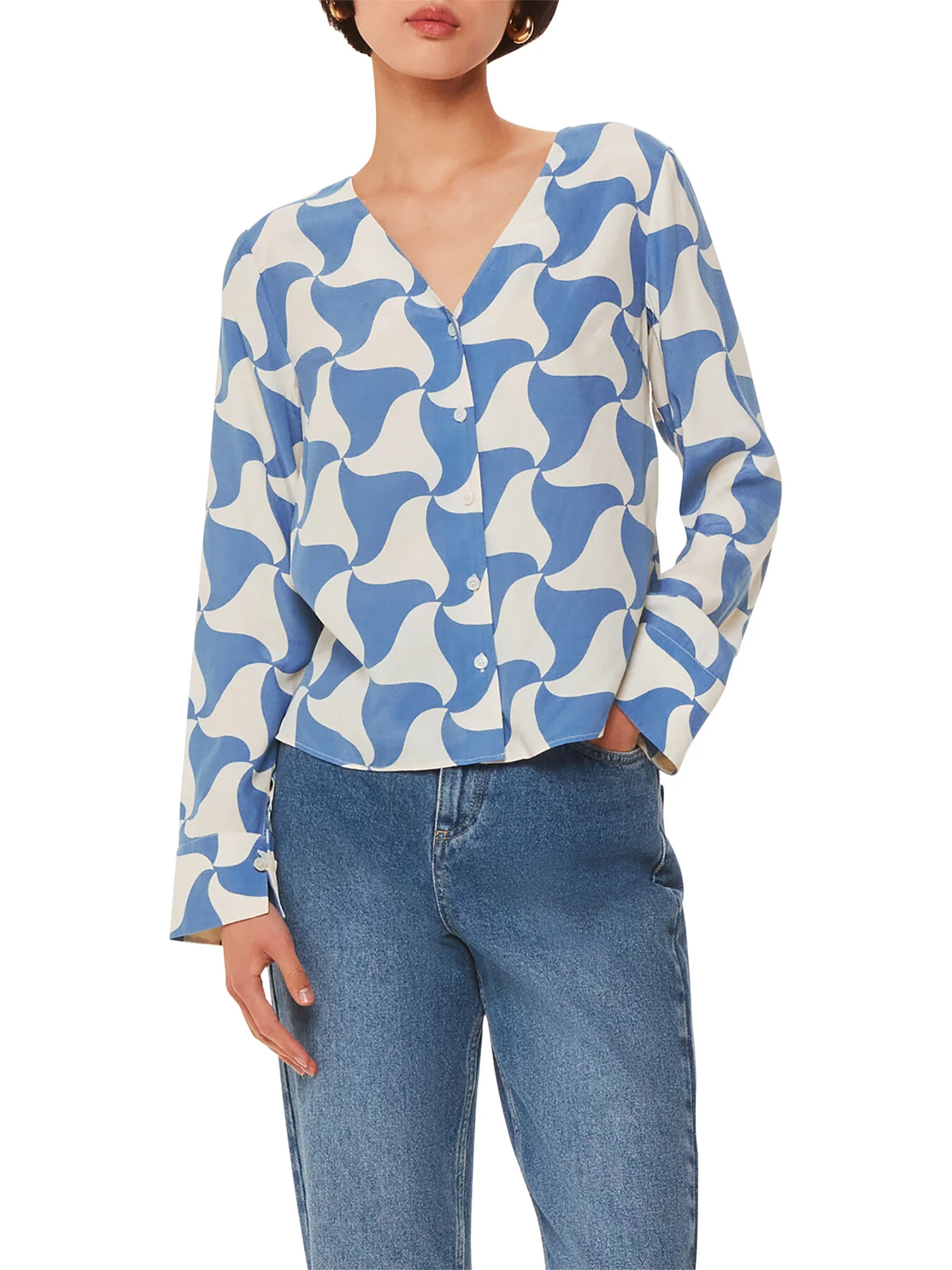 Spun Triangle Blouse - Image 2