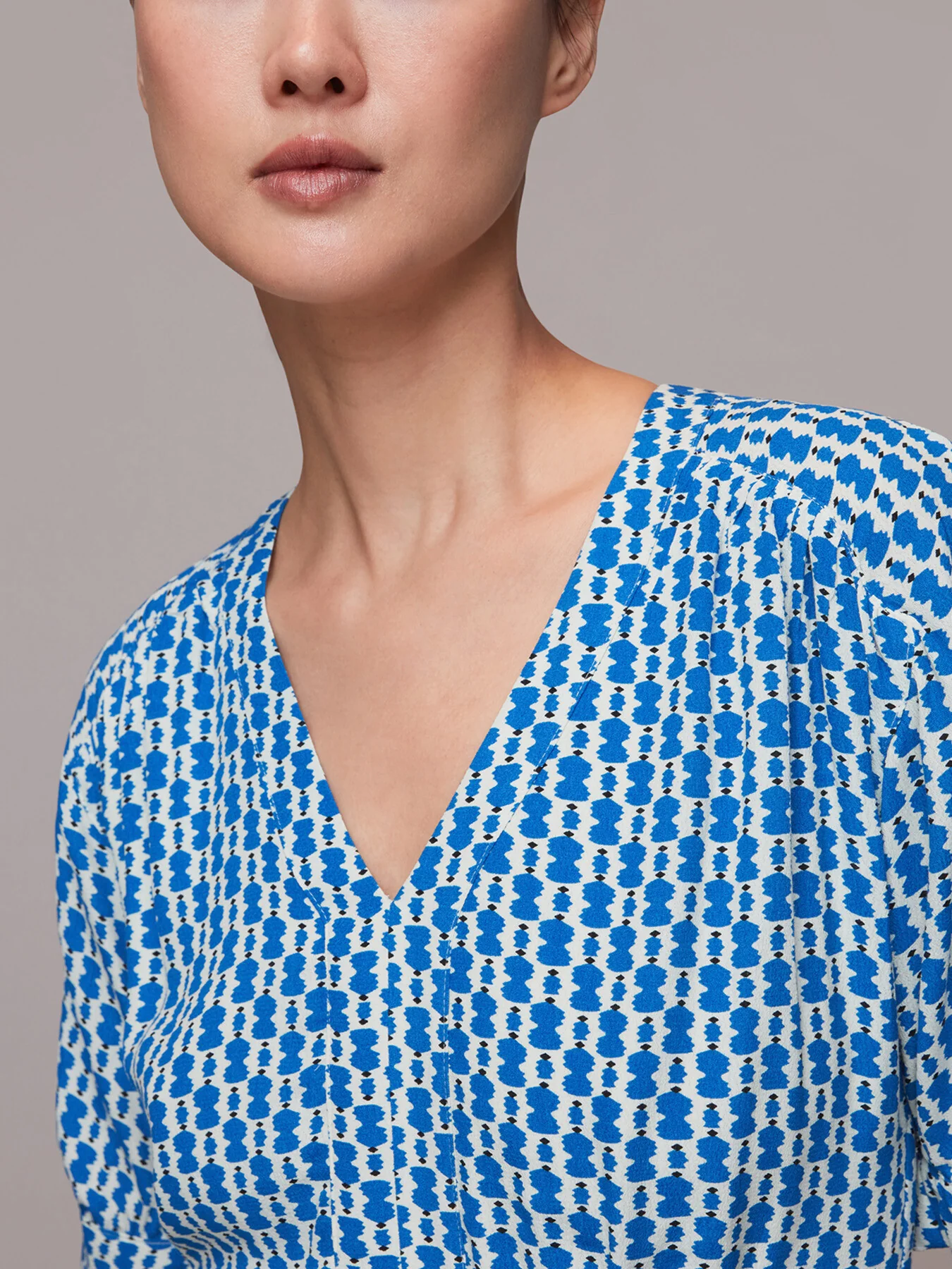 Vertical Stack Midi Dress - Image 6
