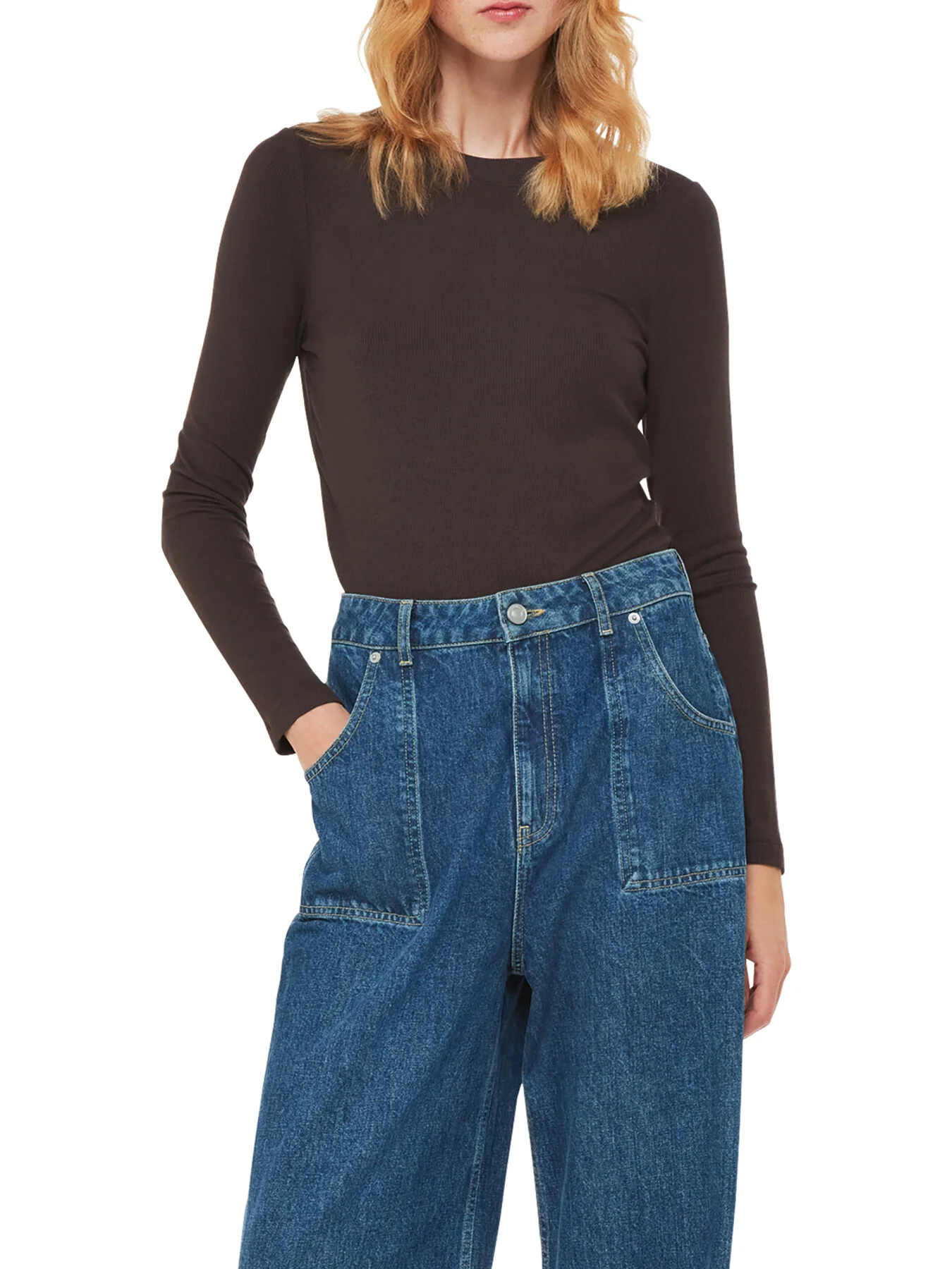 Essential Ribbed Crew - Image 2