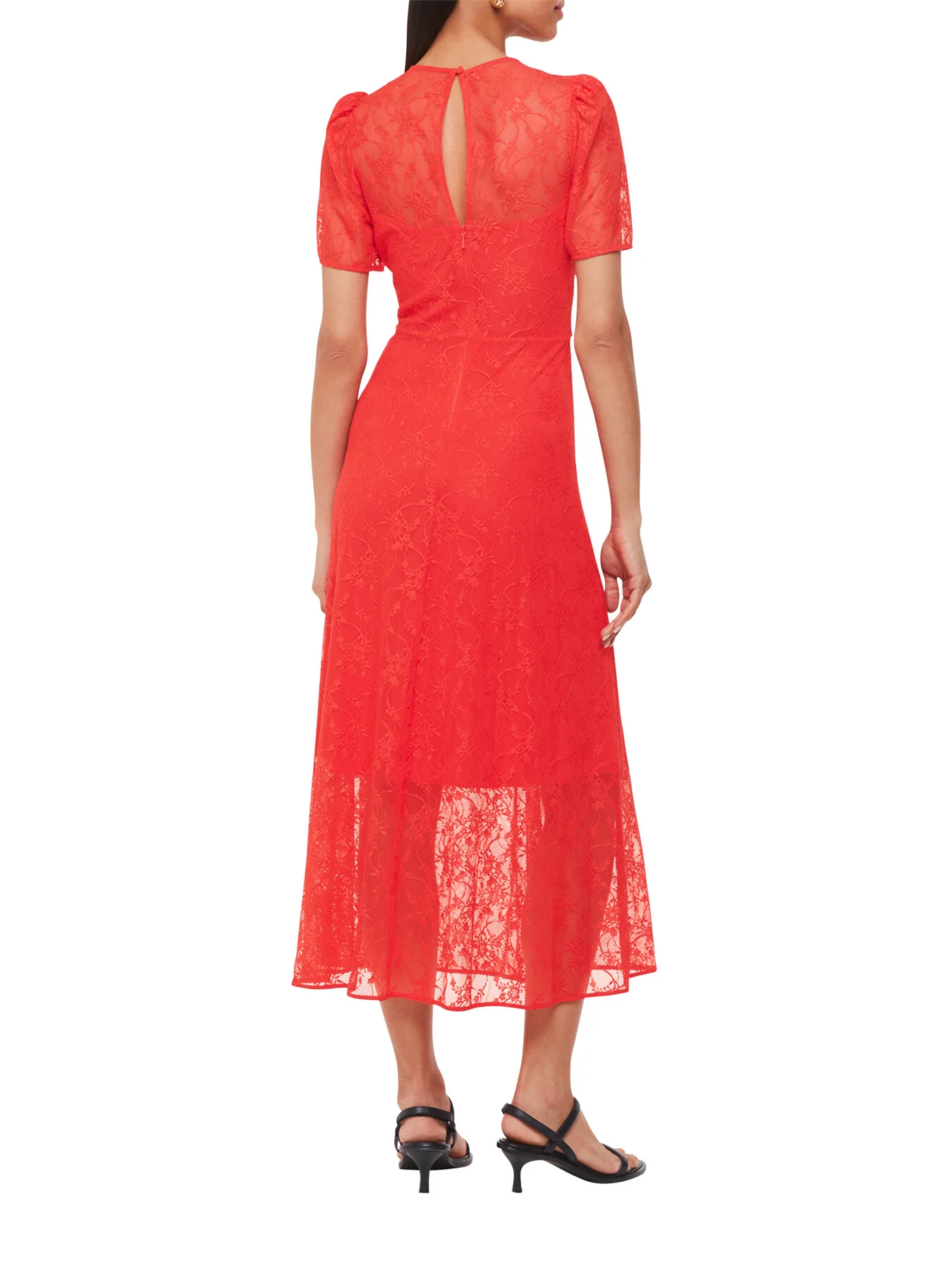 Fay Lace Midi Dress - Image 3