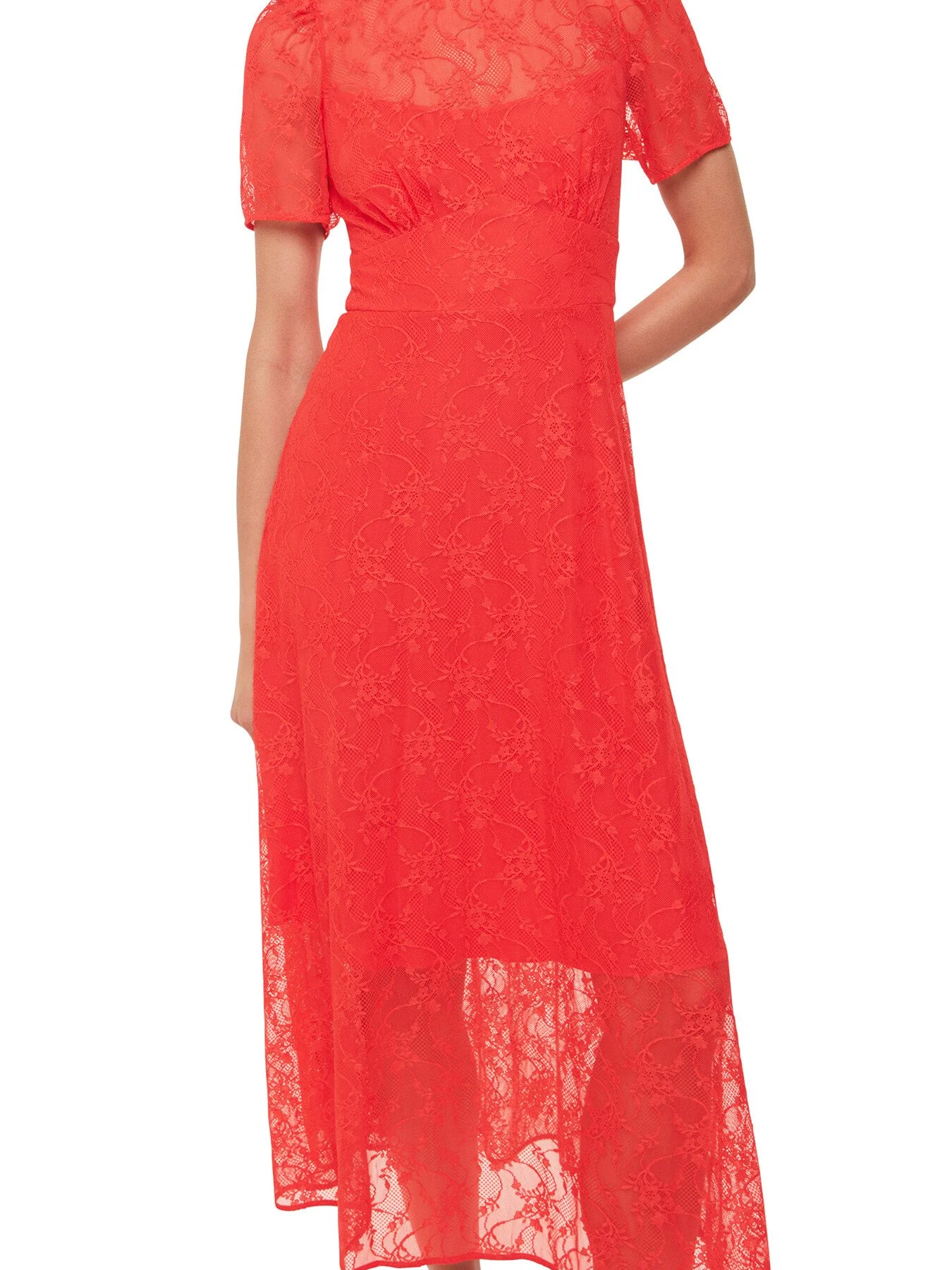 Fay Lace Midi Dress - Image 4