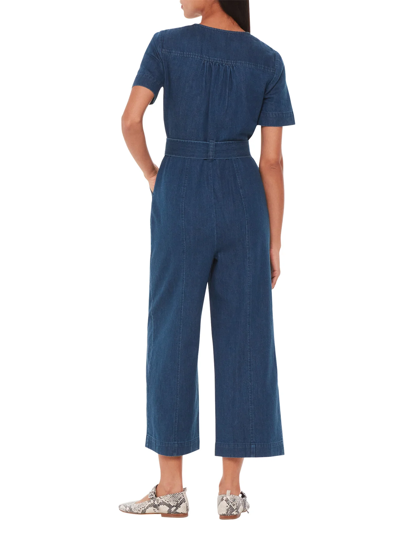 Short Sleeve Jumpsuit - Image 3