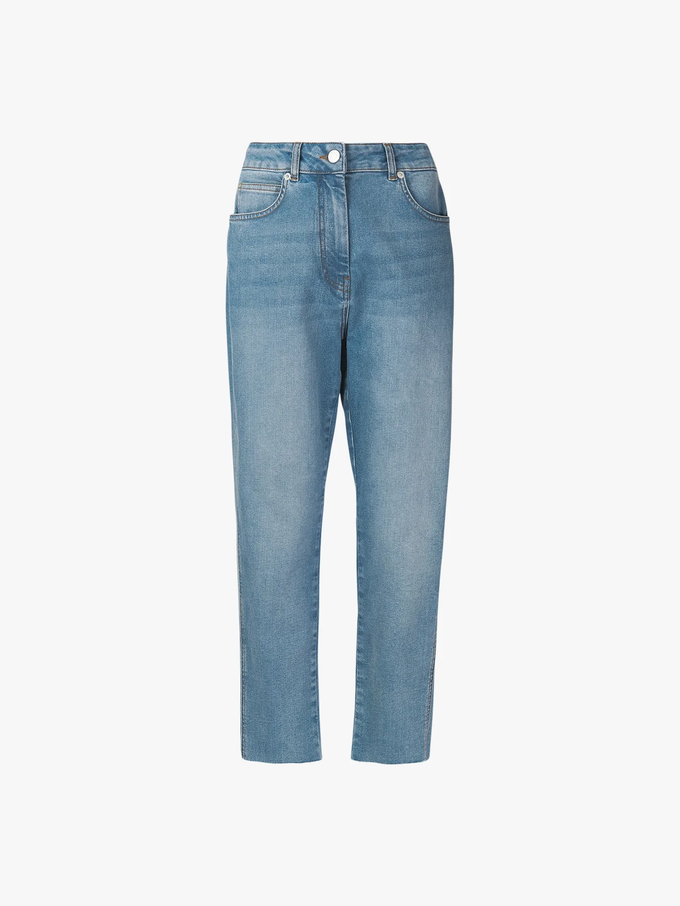 Slim Frayed Detail Jean