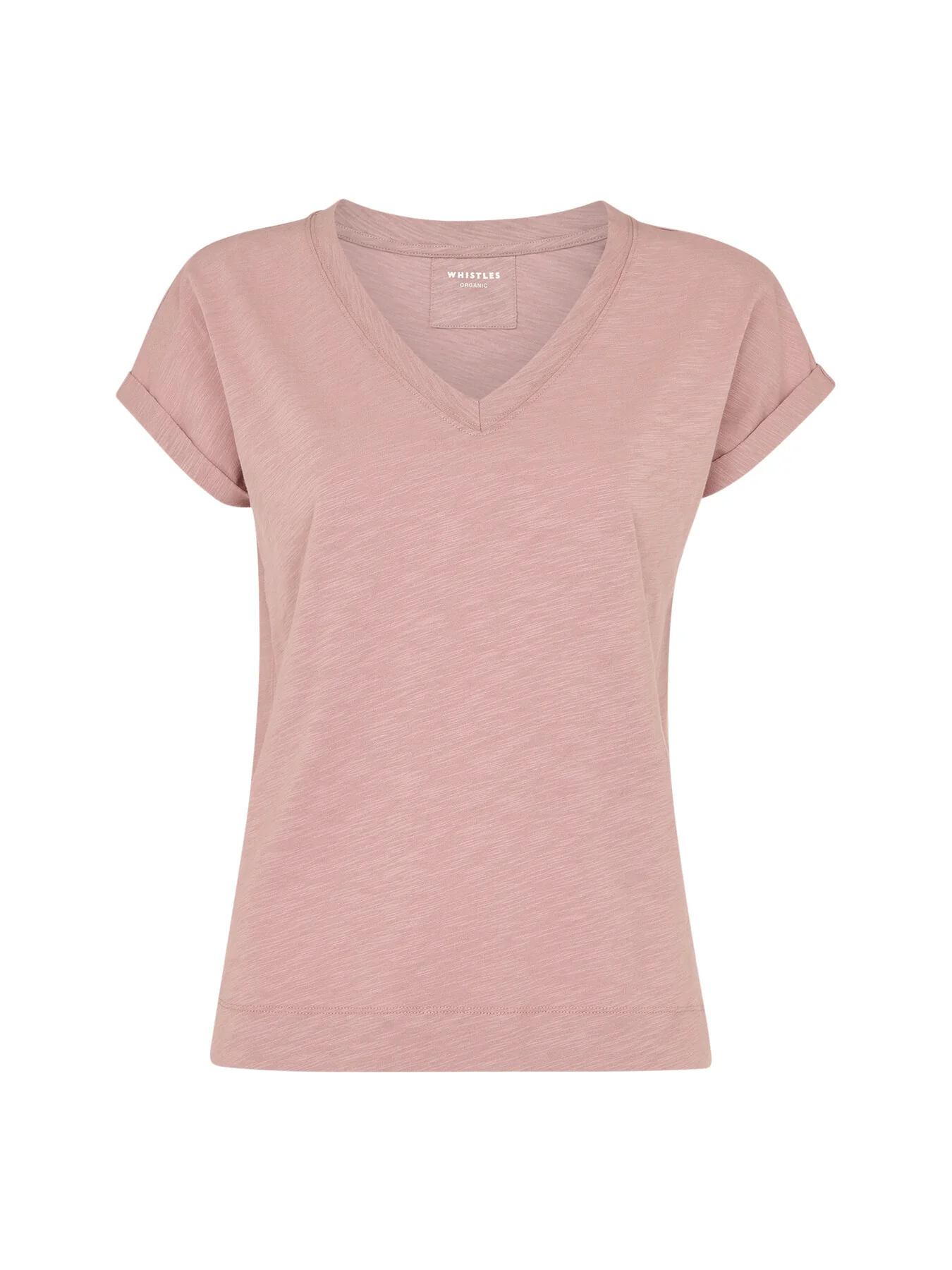 Willa V Neck Cap Sleeve Tee