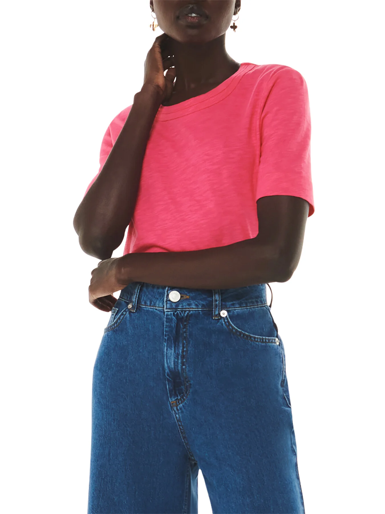 Rosa Double Trim T-Shirt - Image 4