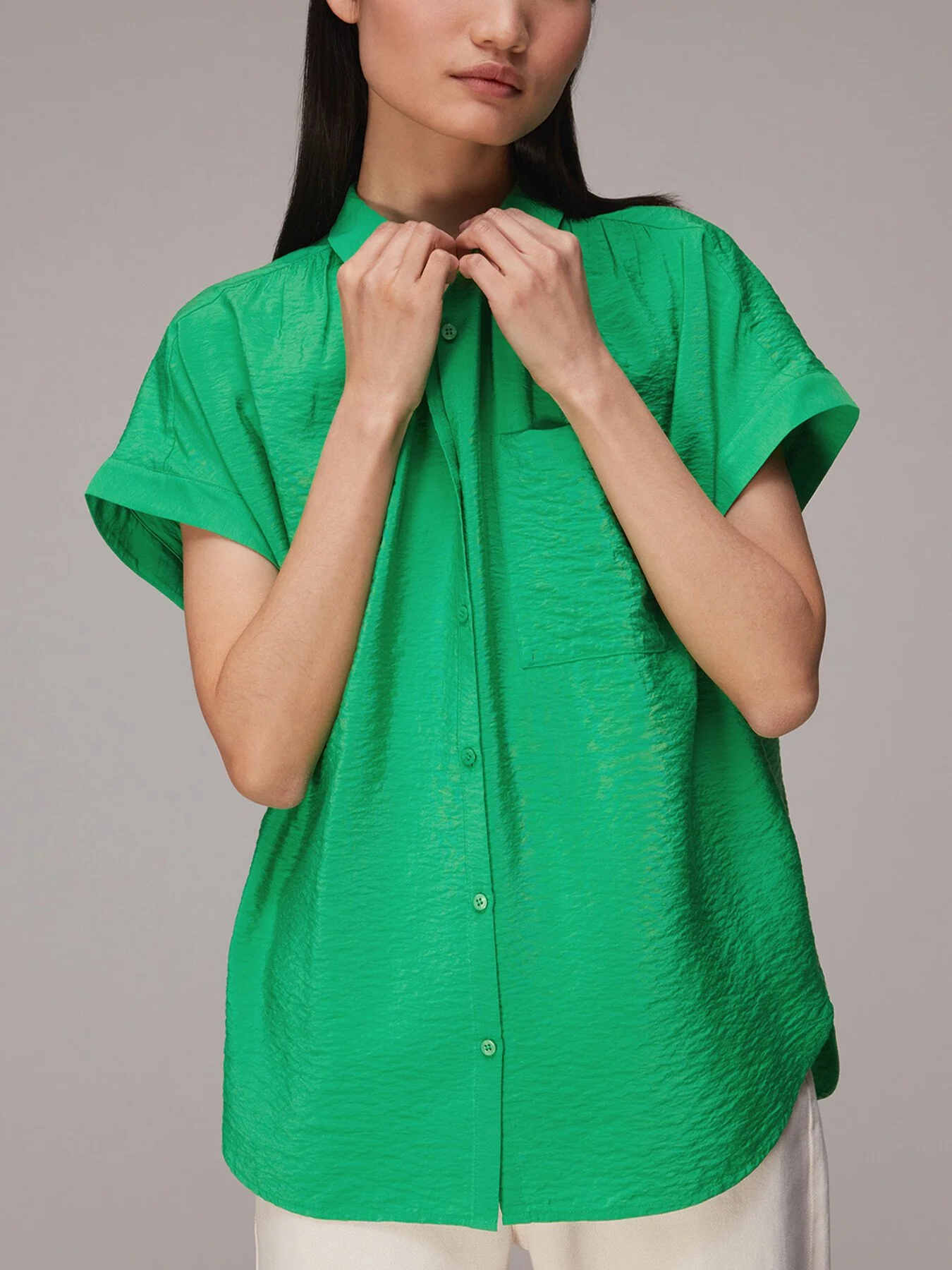 Nicola Button Through Shirt - Image 2