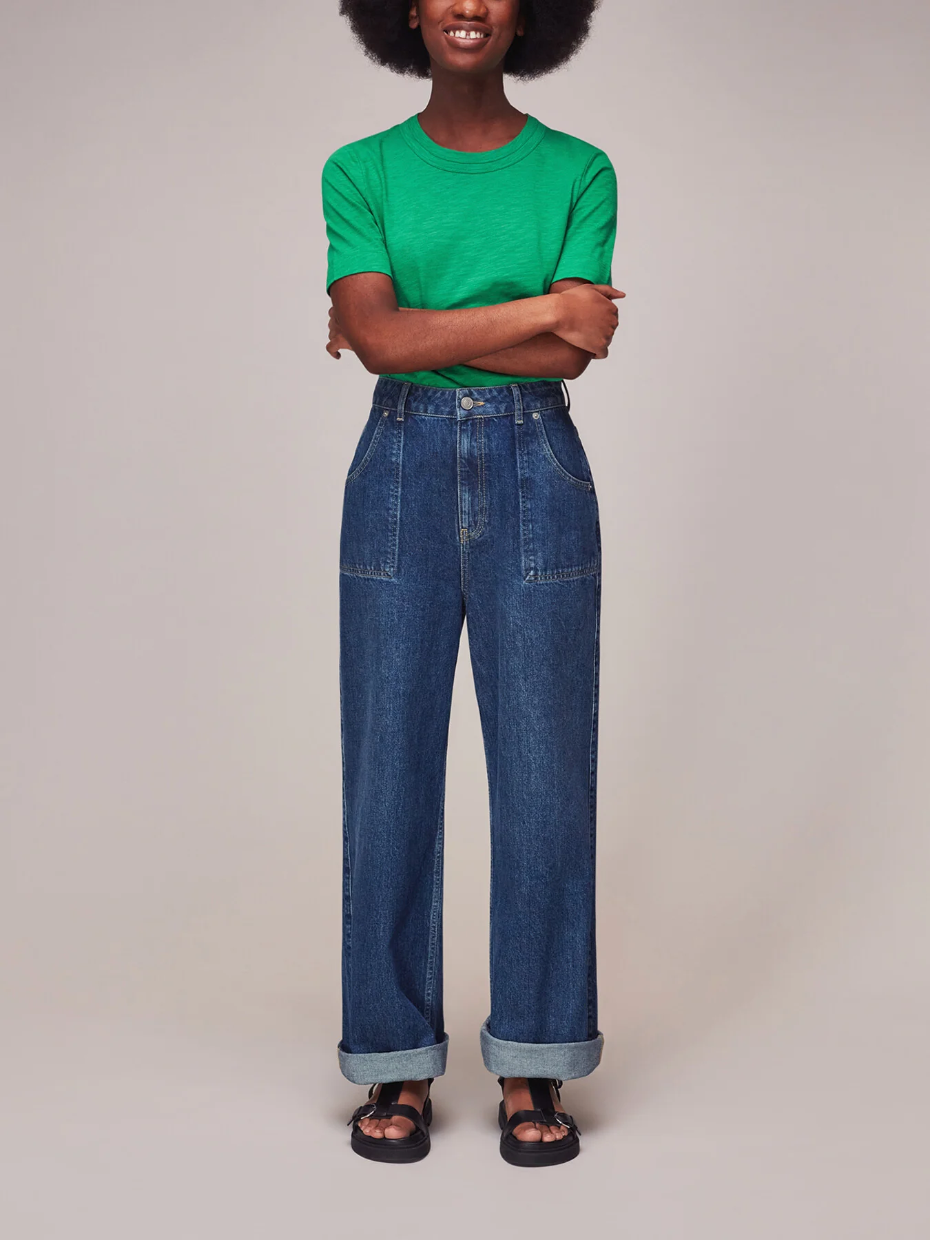 Rosa Double Trim T-Shirt - Image 5