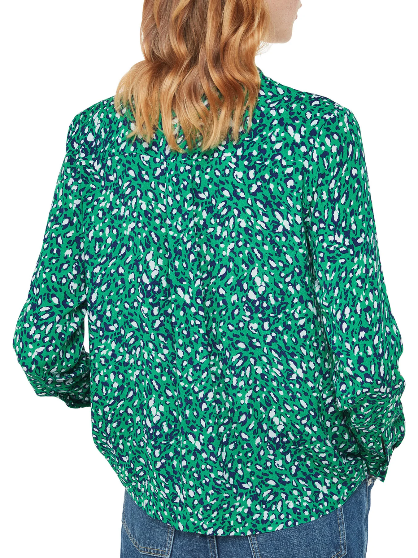 Flowing Leopard Print Shirt - Image 3