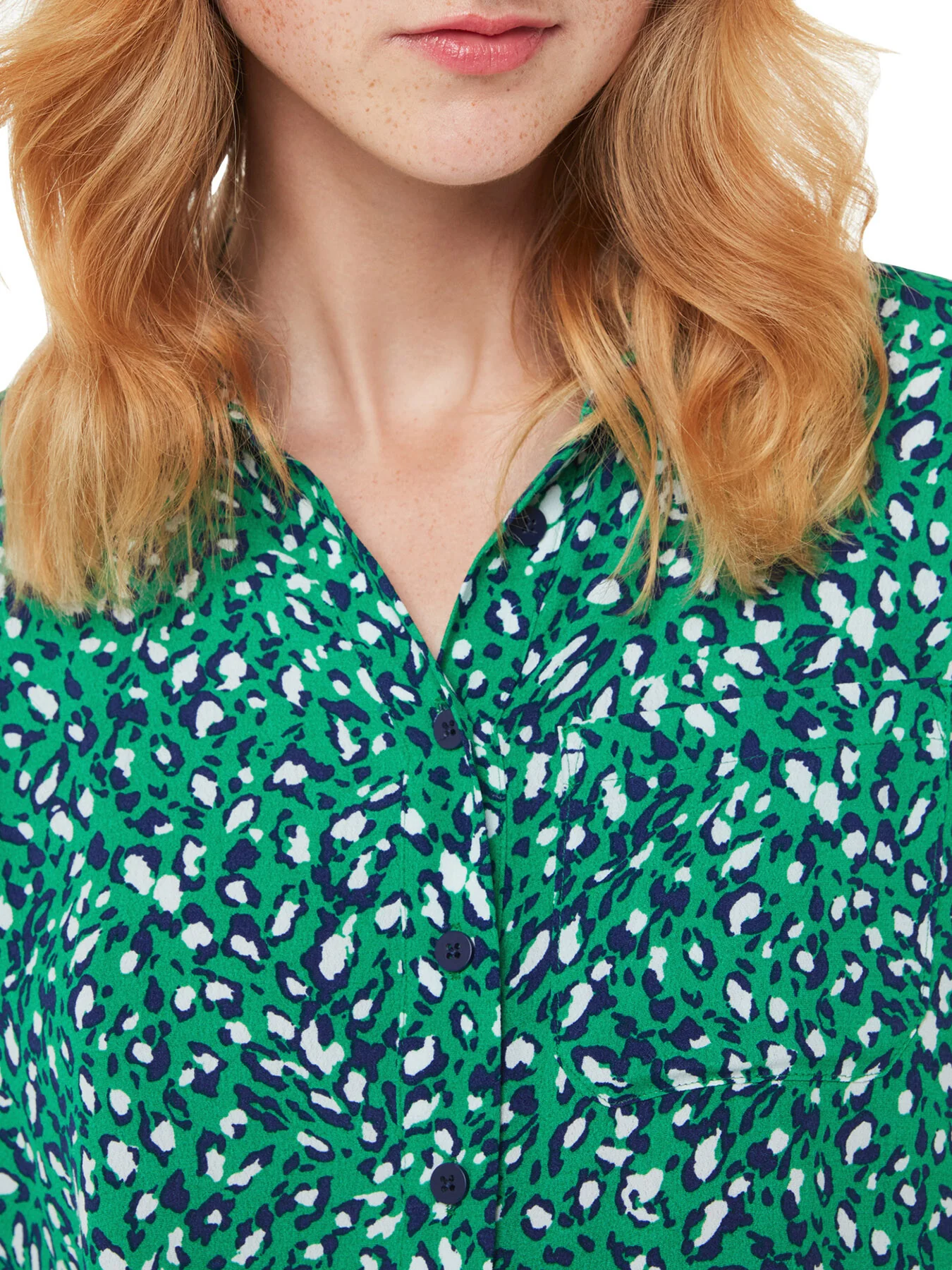 Flowing Leopard Print Shirt - Image 4