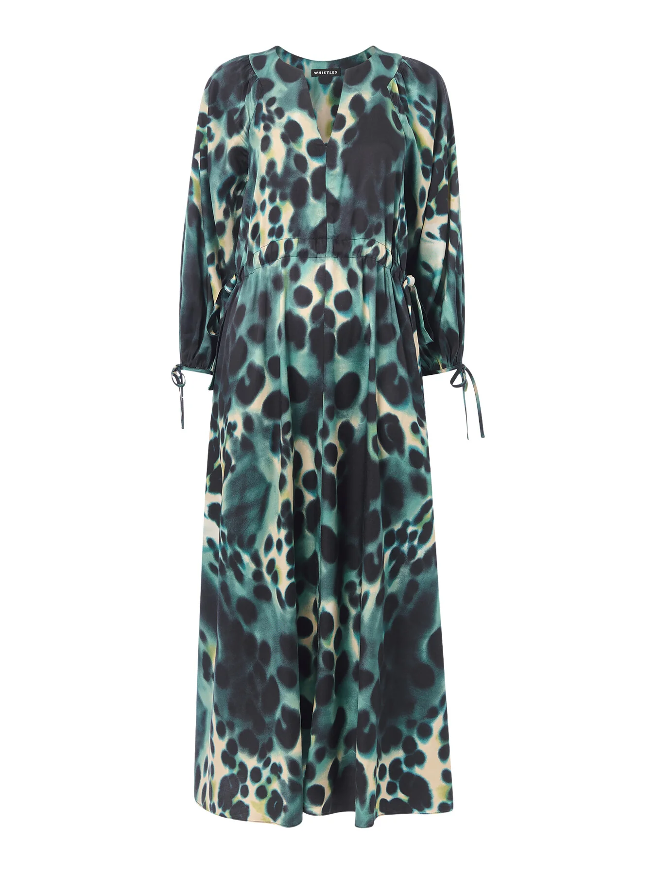 Misty Leopard Print Dress